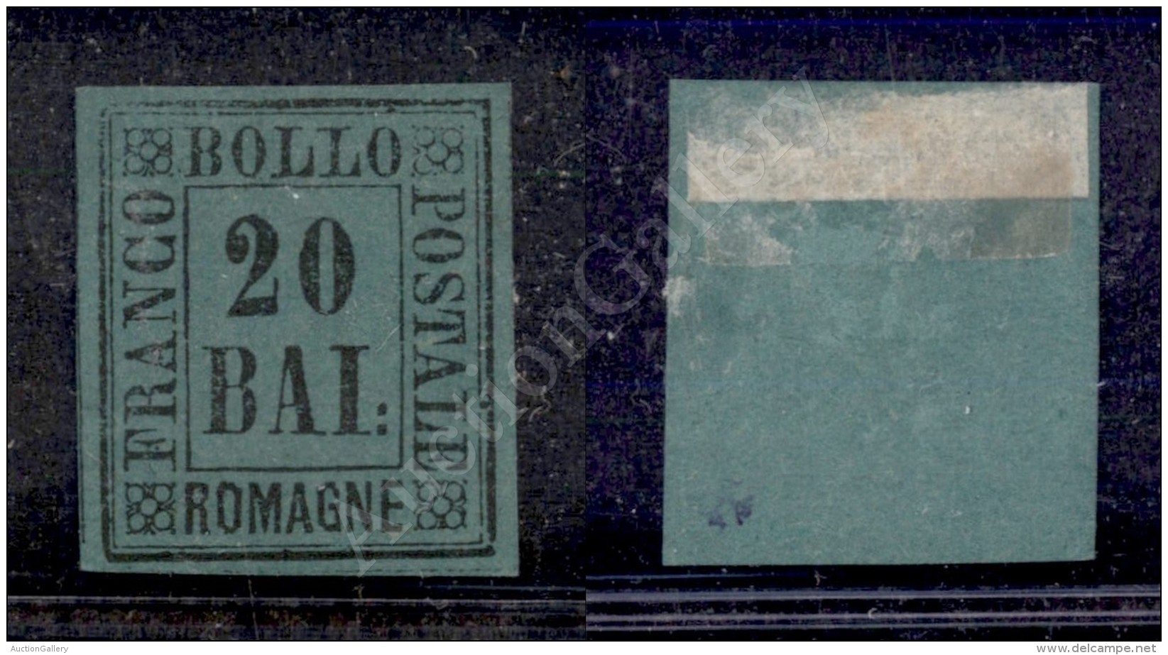 Prove 1859 - 20 Bai Verde Azzurro - Senza Gomma - Other & Unclassified