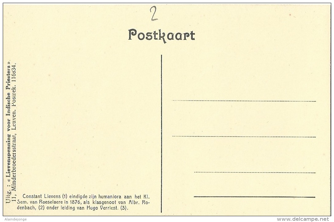 De Wonderklas Van Roeselaere Constant Lievens Albr. Rodenbach Hugo Verriest - Zonder Classificatie