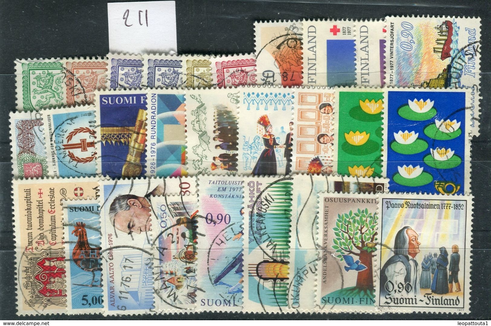 Finlande -  Lot De 28 Valeurs Oblitérés , états Divers  - Réf  211 - Collections (sans Albums)