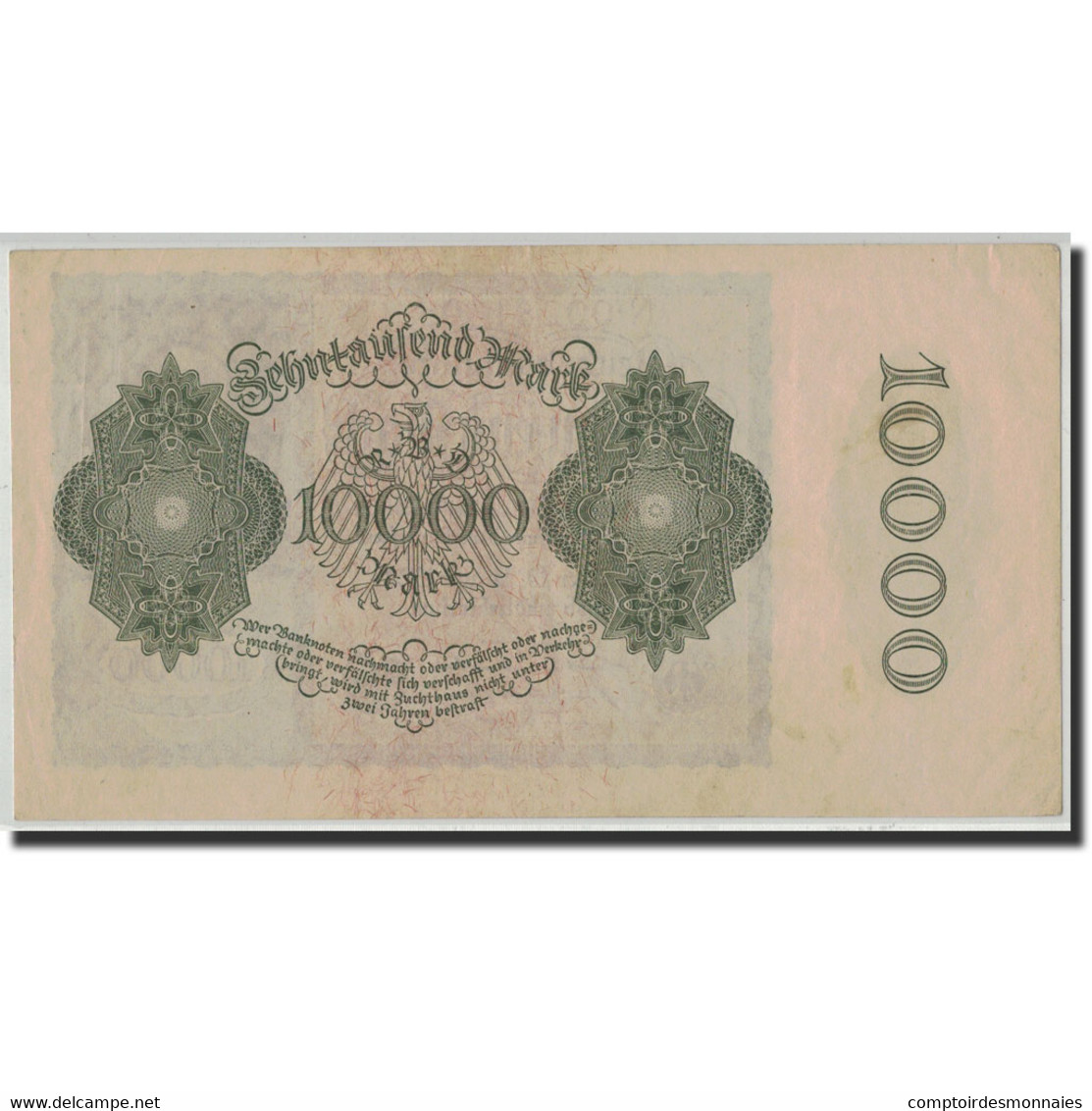 Billet, Allemagne, 10,000 Mark, 1922, 1922-01-19, KM:72, SUP+ - 10000 Mark