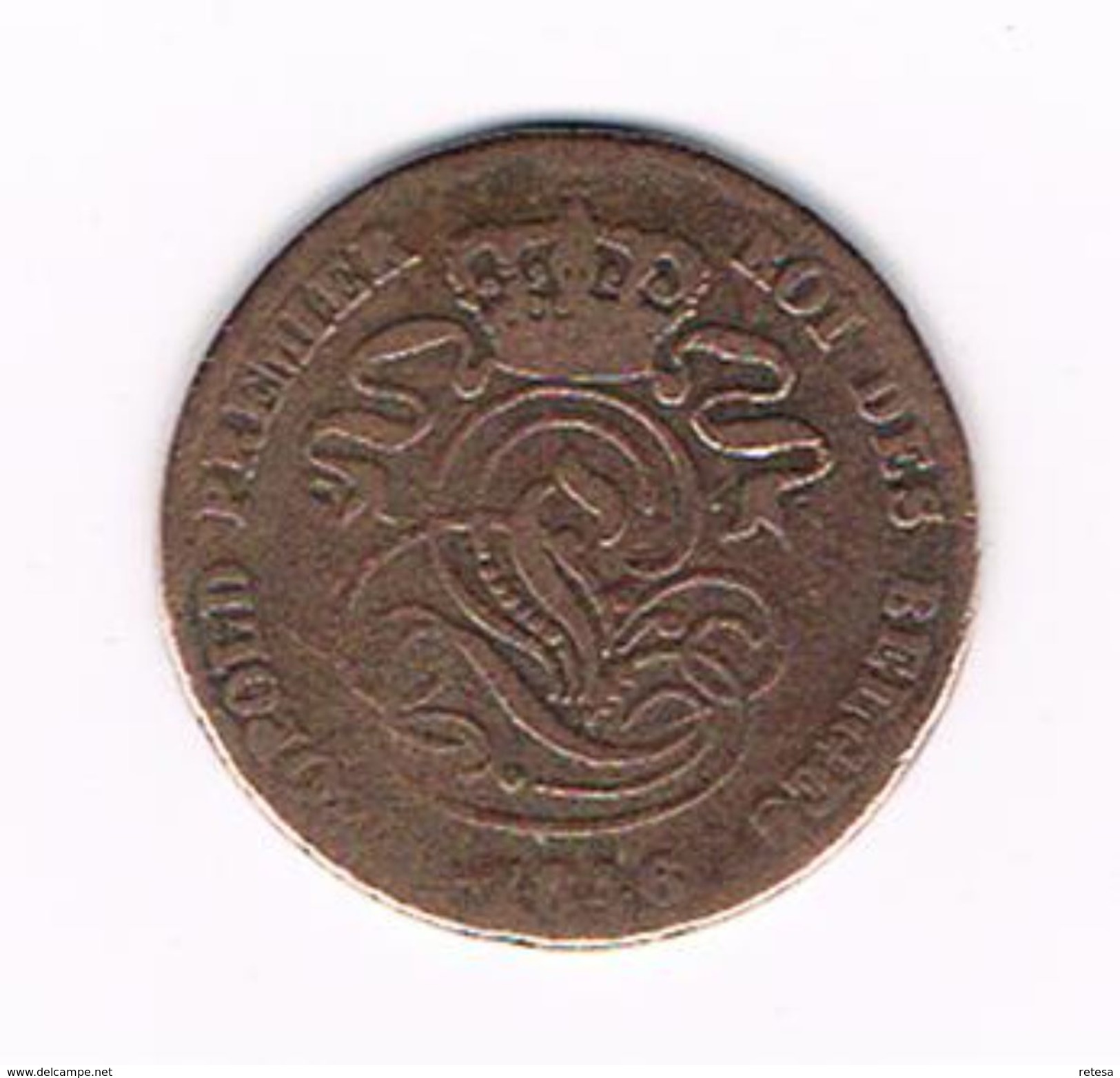 )  LEOPOLD I   2 CENTIEM   1846 - 2 Cent