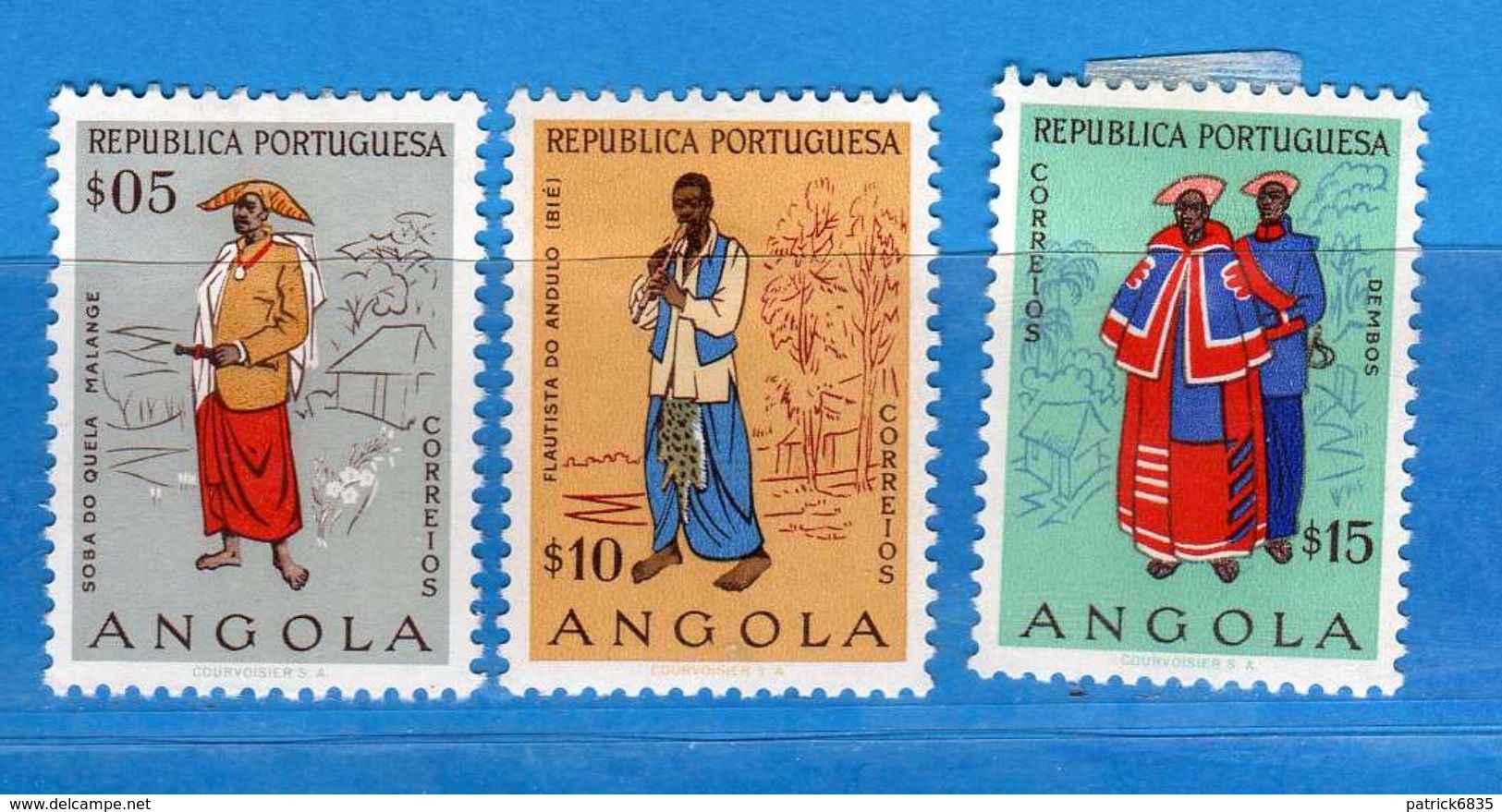 Ref. (Mn.1 ) ANGOLA - * 1957 - , Yvert  390-91-92.. MH. Vedi Descrizione - Angola