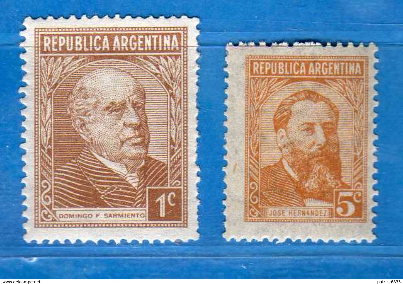 Ref. (Mn.1 ) Argentina - ** 1935-1957 - , Yvert  364-578A.   MNH.    Vedi Descrizione - Nuevos