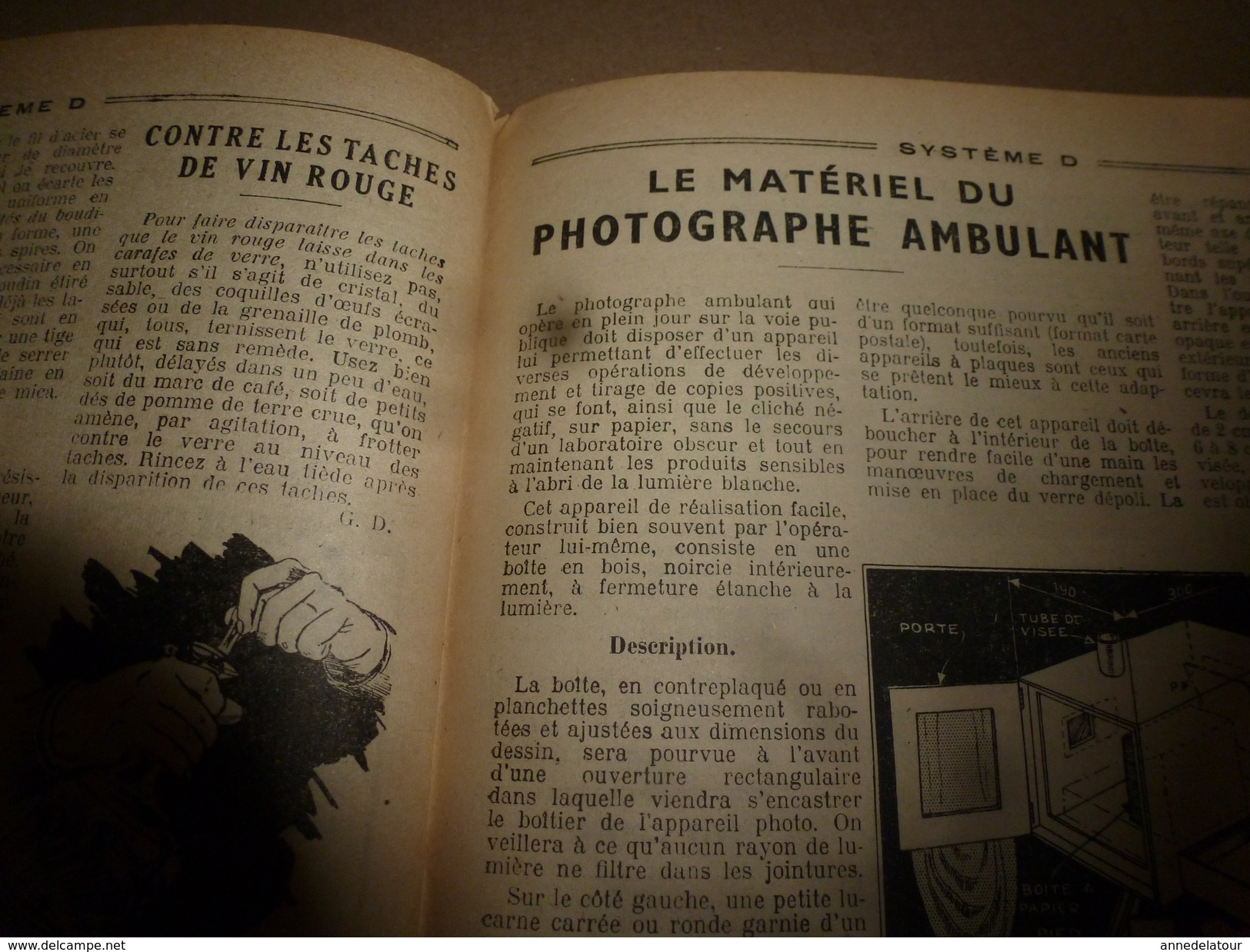 1949 TLSD :Faire ->Kayac démontable;bicyclette-moteur;Piège a rat élec;Multi-Transfo;Lunette astronomique;Radiateur,etc