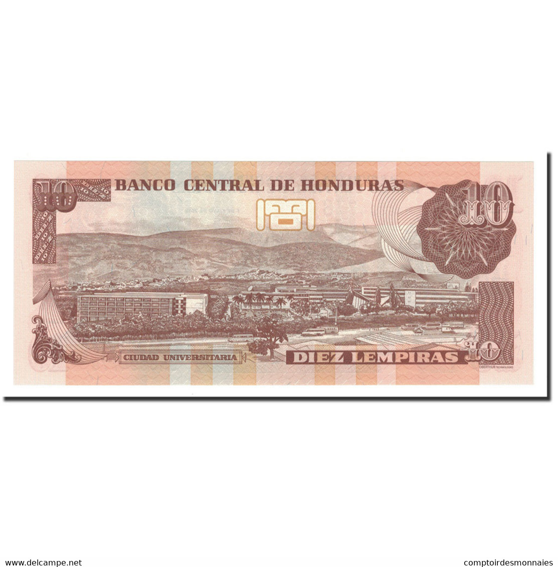 Billet, Honduras, 10 Lempiras, 2010, 2010-05-06, KM:86e, NEUF - Honduras