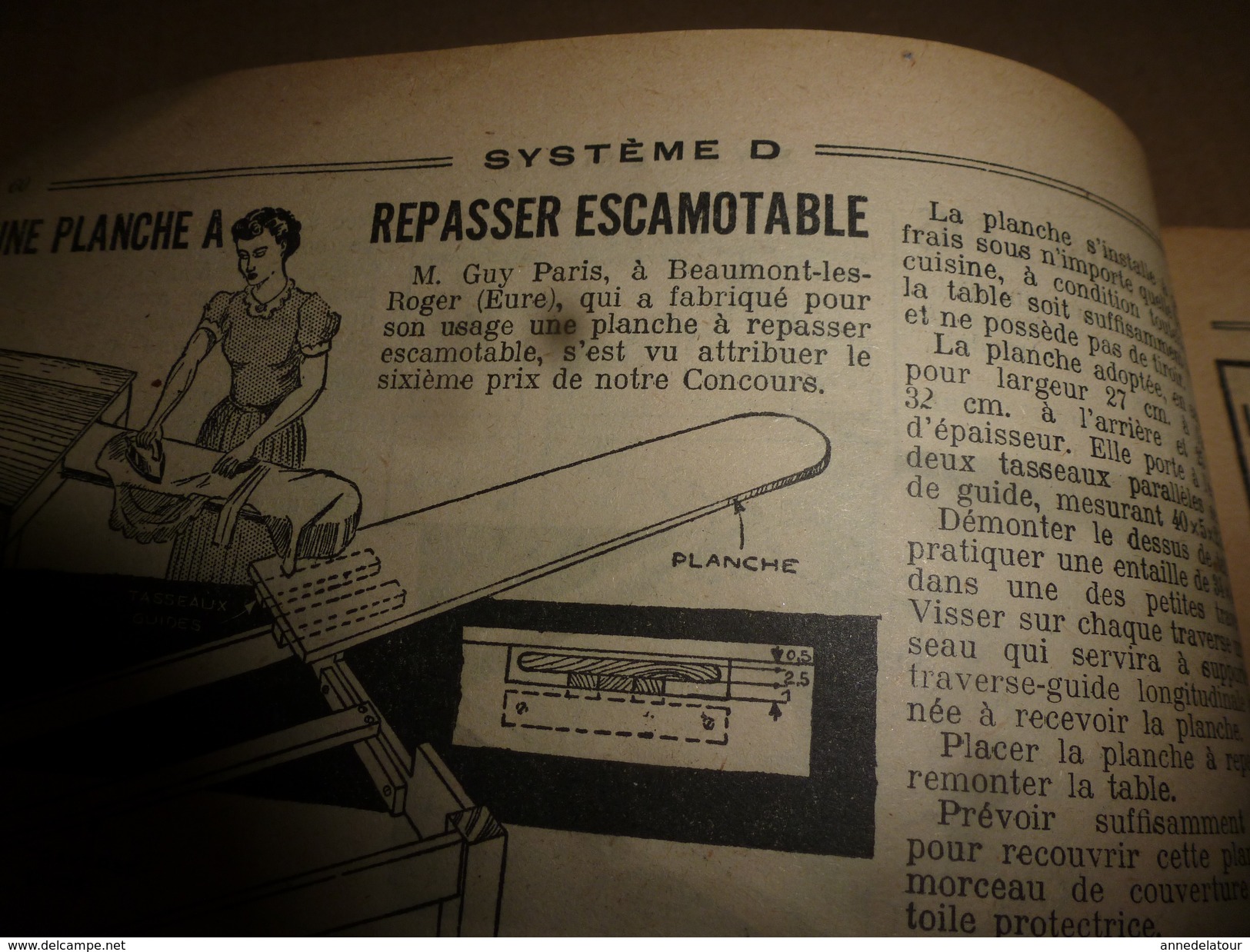 1950 TLSD :Faire ->Auto-scooter;Antivol-pomp;Moteur-élec;Trotinette-pédale;Cabane multi-usages;Déco de vieux tuyaux,etc