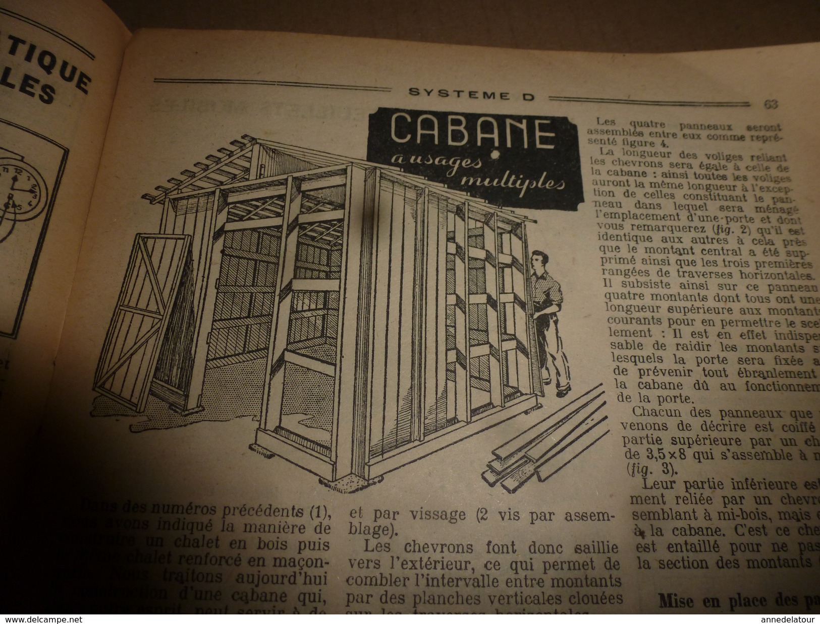 1950 TLSD :Faire ->Auto-scooter;Antivol-pomp;Moteur-élec;Trotinette-pédale;Cabane multi-usages;Déco de vieux tuyaux,etc