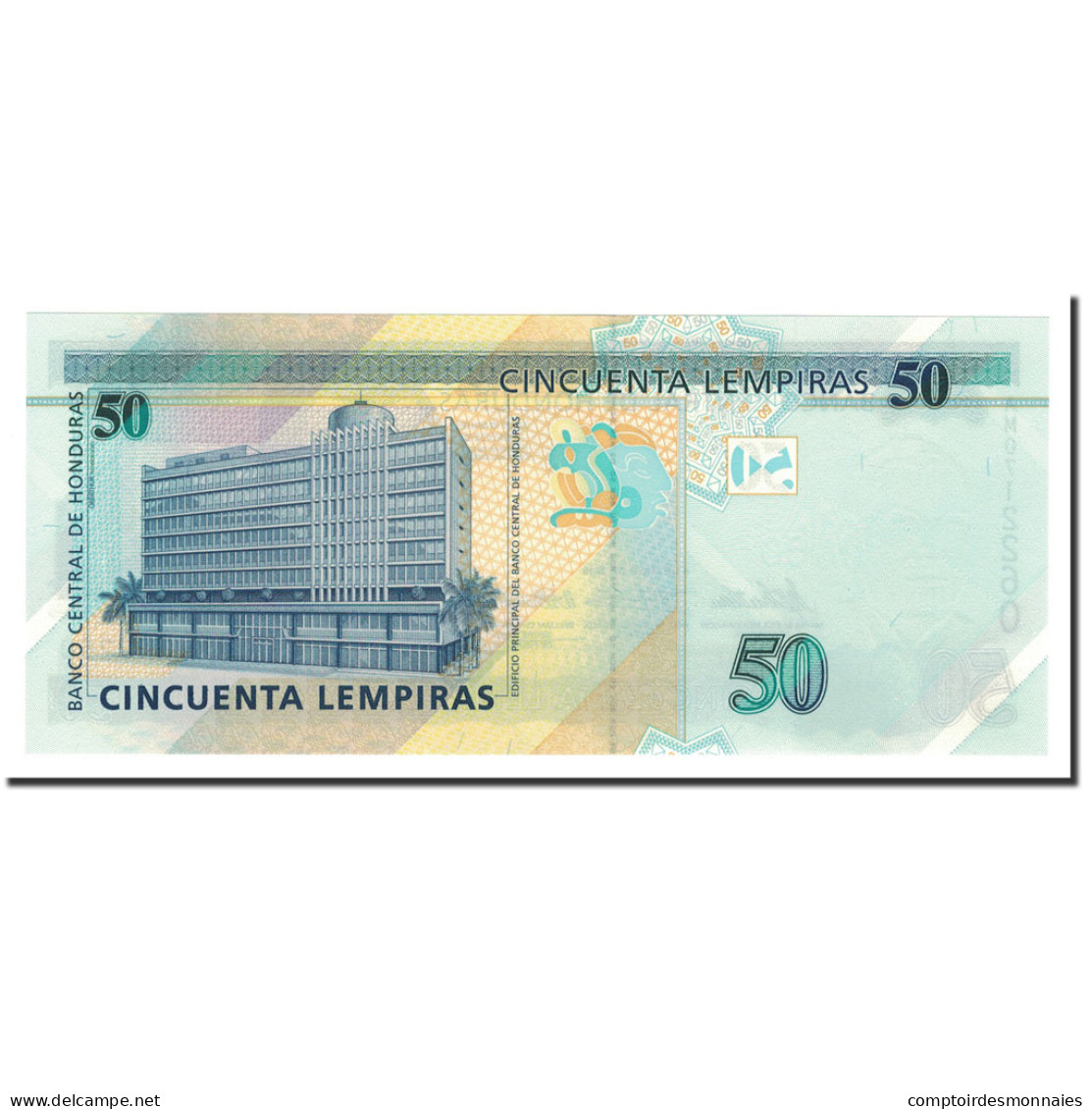 Billet, Honduras, 50 Lempiras, 2010, 2010-05-06, KM:94c, NEUF - Honduras