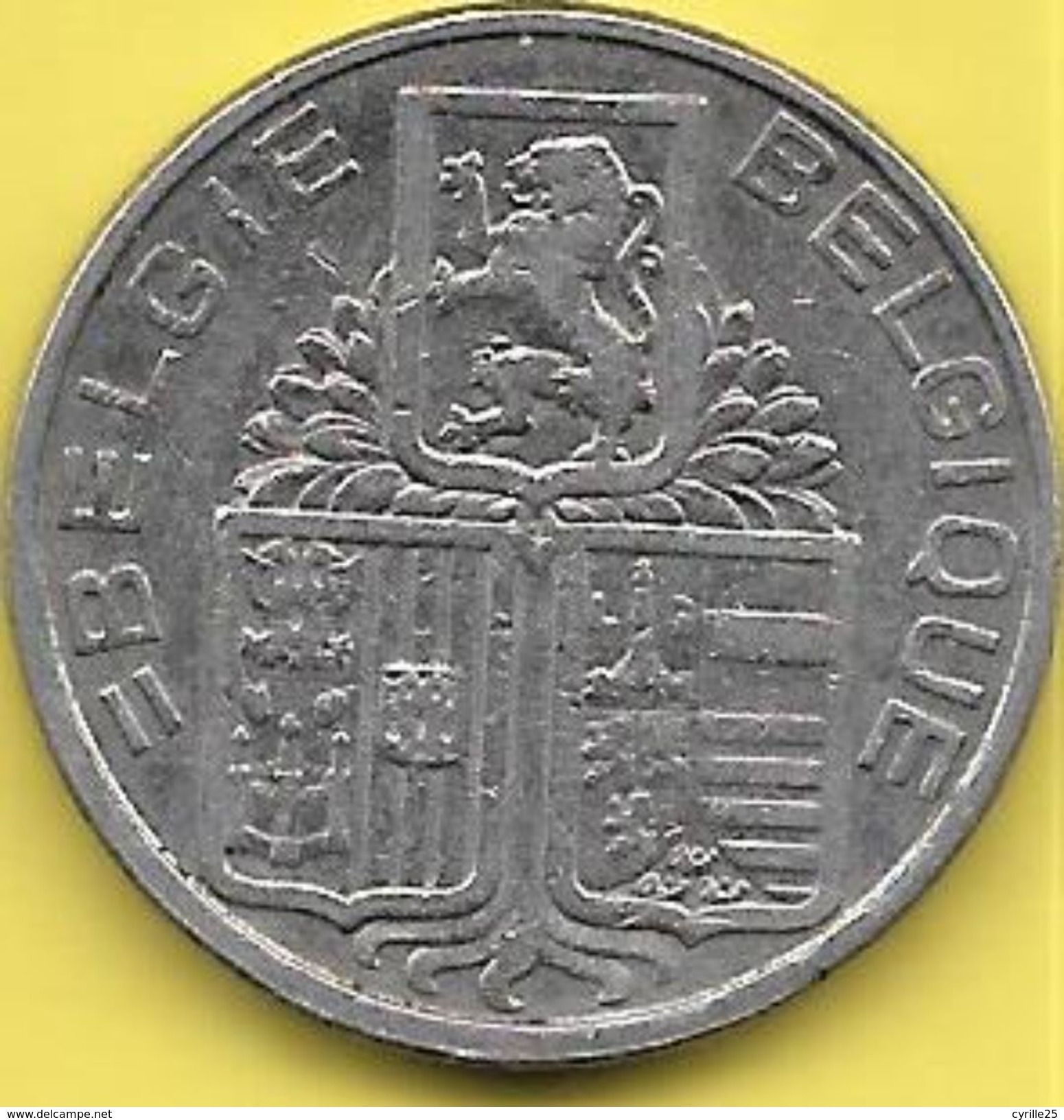 5 Francs Léopold III 1938 FL-FR Couronne RARE - 5 Francs