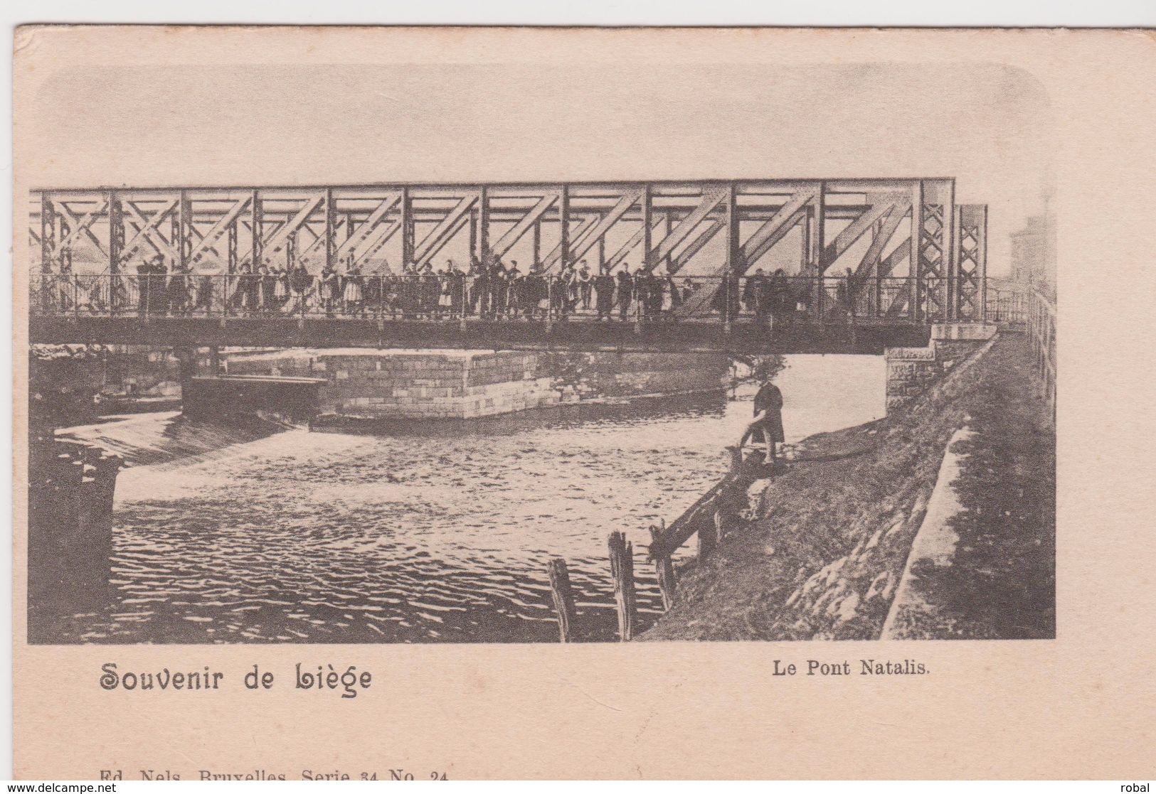 Liège.  Le Pont Natalis - Luik