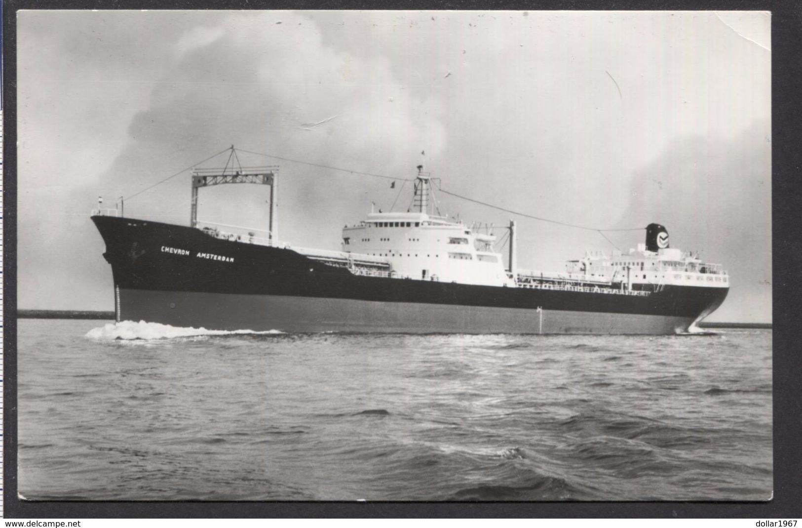 Chevron Tankers Amsterdam + 1955. - NOT  Used  - See The 2 Scans For Condition.( Originalscan !!! ) - Pétroliers