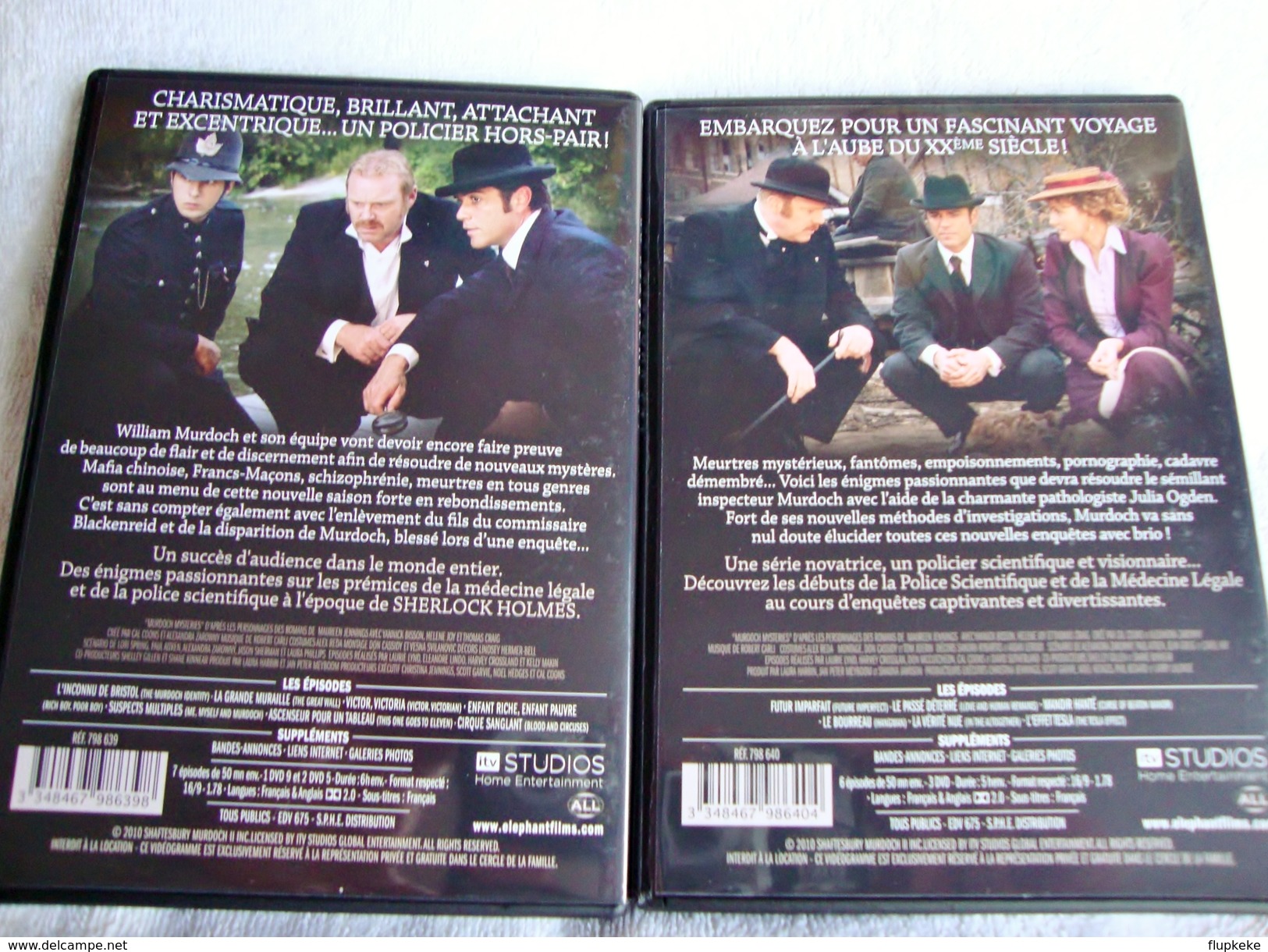 Dvd Zone 2 Les Enquêtes De Murdoch - Saison 3 (2010) Murdoch Mysteries  Vf+Vostfr - Séries Et Programmes TV