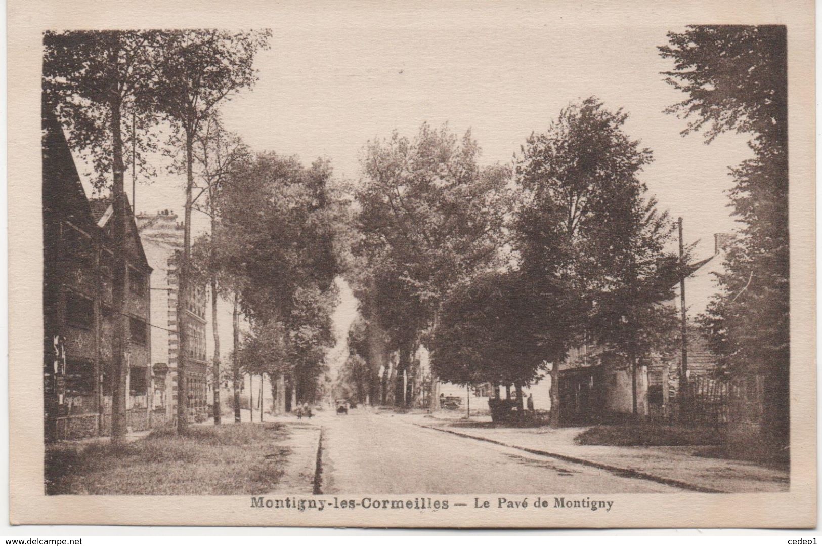 MONTIGNY LES CORMEILLES   LE PAVE DE MONTIGNY - Montigny Les Cormeilles