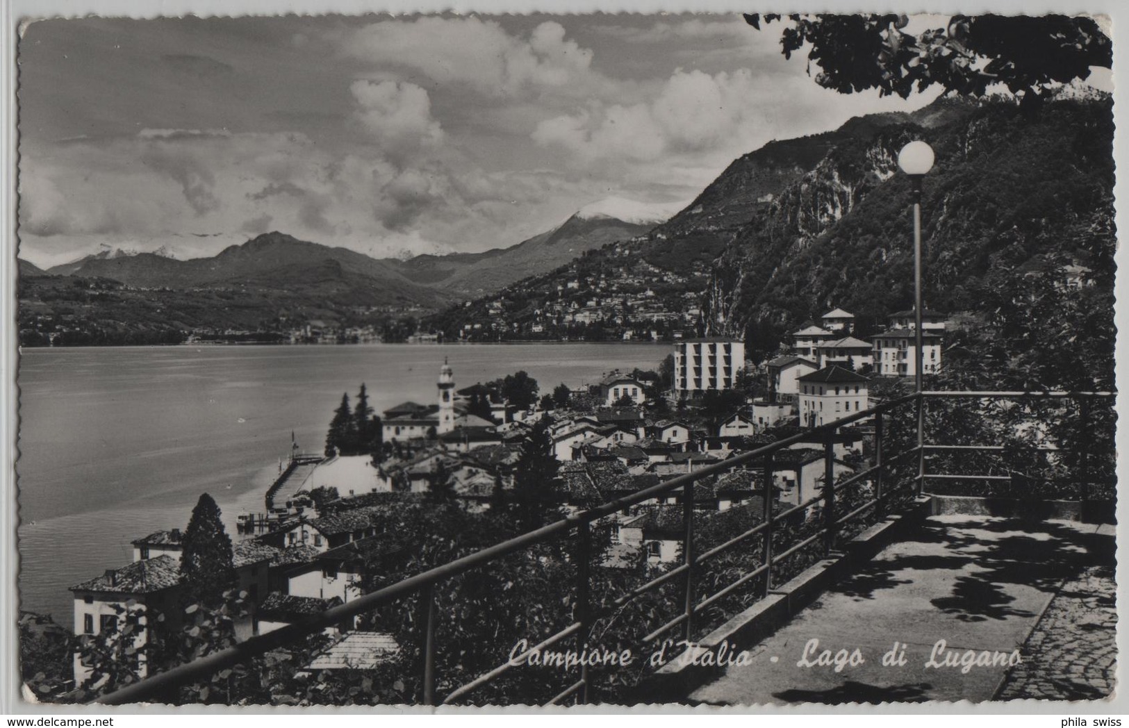 Campione D'Italia - Lago Di Lugano - Photo: Eral No. 605 - Lugano