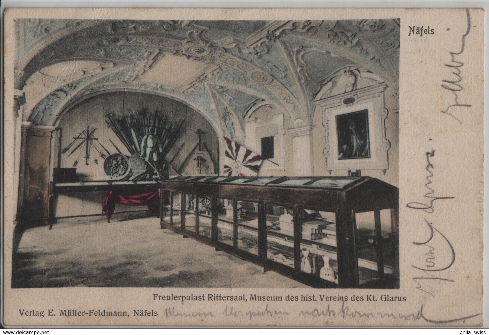 Näfels - Freulerpalast Rittersaal, Museum Des Hist. Vereins Des Kt. Glarus - Näfels