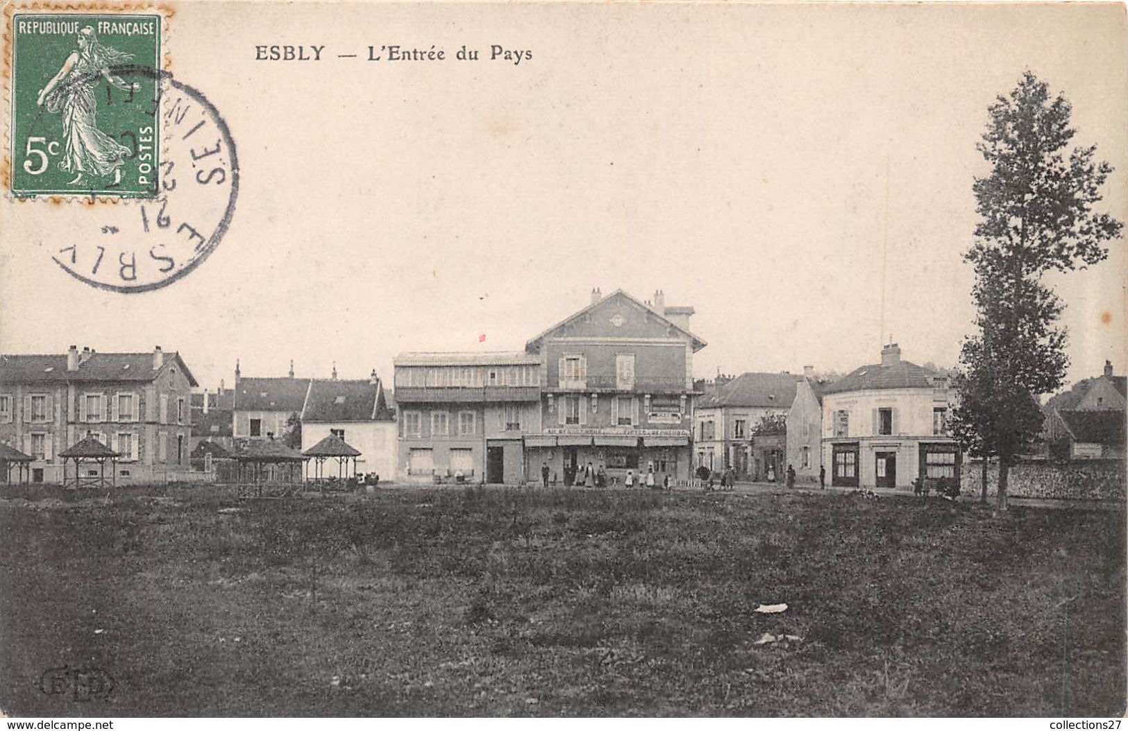 77-ESBLY- L'ENTREE DU PAYS - Esbly