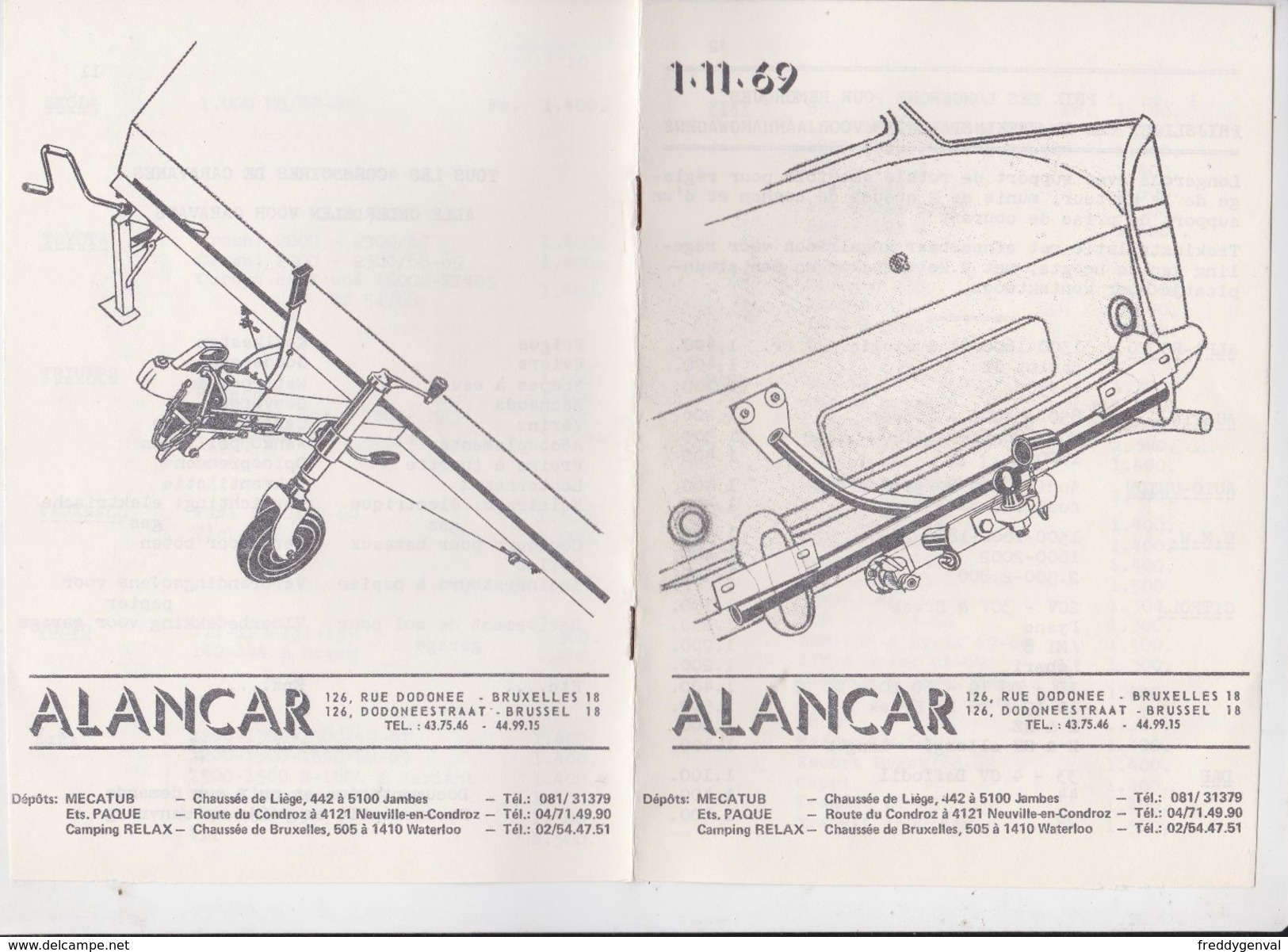 BRUXELLES ALANCAR - Automobile