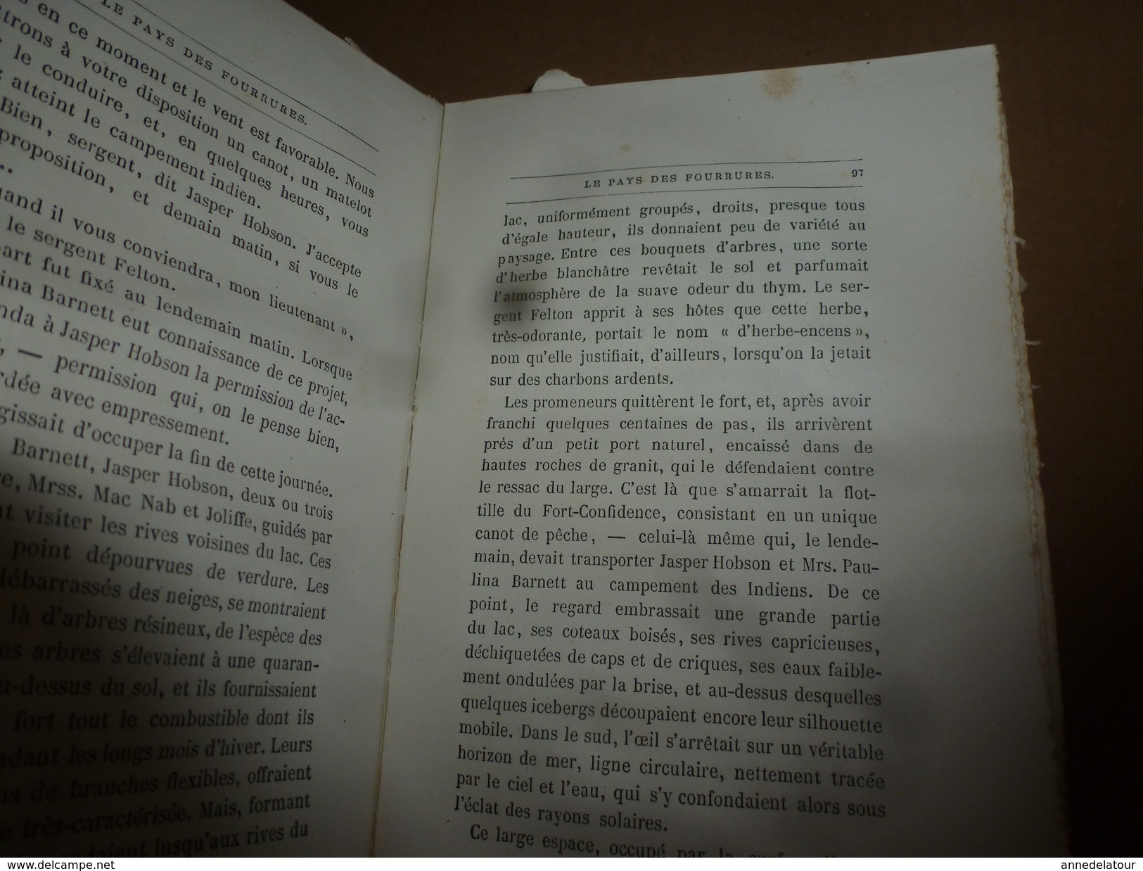 LE PAYS DES FOURRURES , par Jules Verne --- Edition J. Hetzel et Cie à Paris