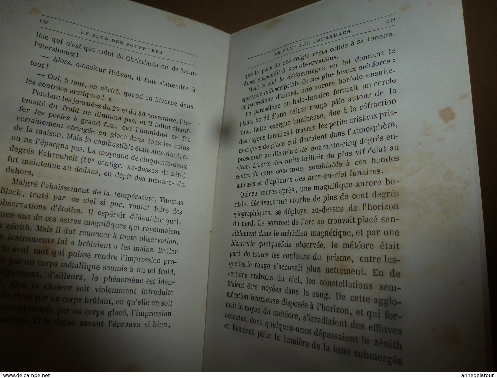 LE PAYS DES FOURRURES , par Jules Verne --- Edition J. Hetzel et Cie à Paris