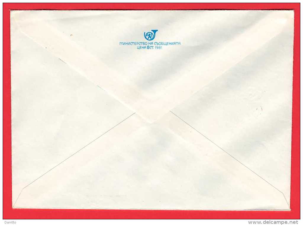 1981 - Bulgaria - May 10 Workers' Day Of Communications - Enveloppes