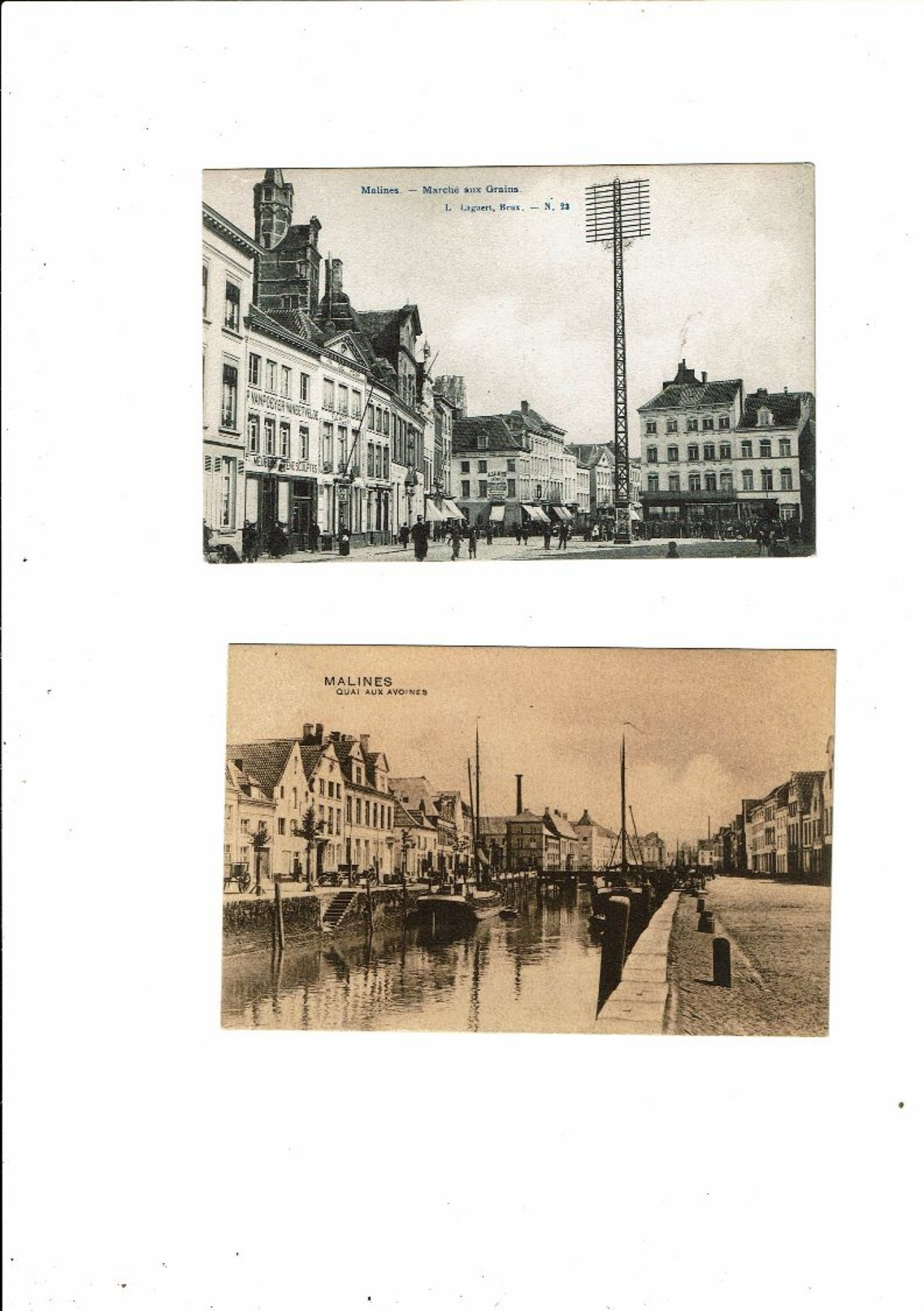 23 Cpa Anvers  20 Voyagees     2 Euros Transport - Other & Unclassified