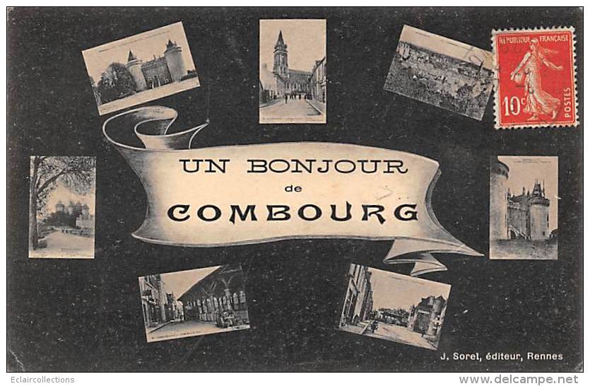 Combourg      35     Multivues      (voir Scan) - Combourg