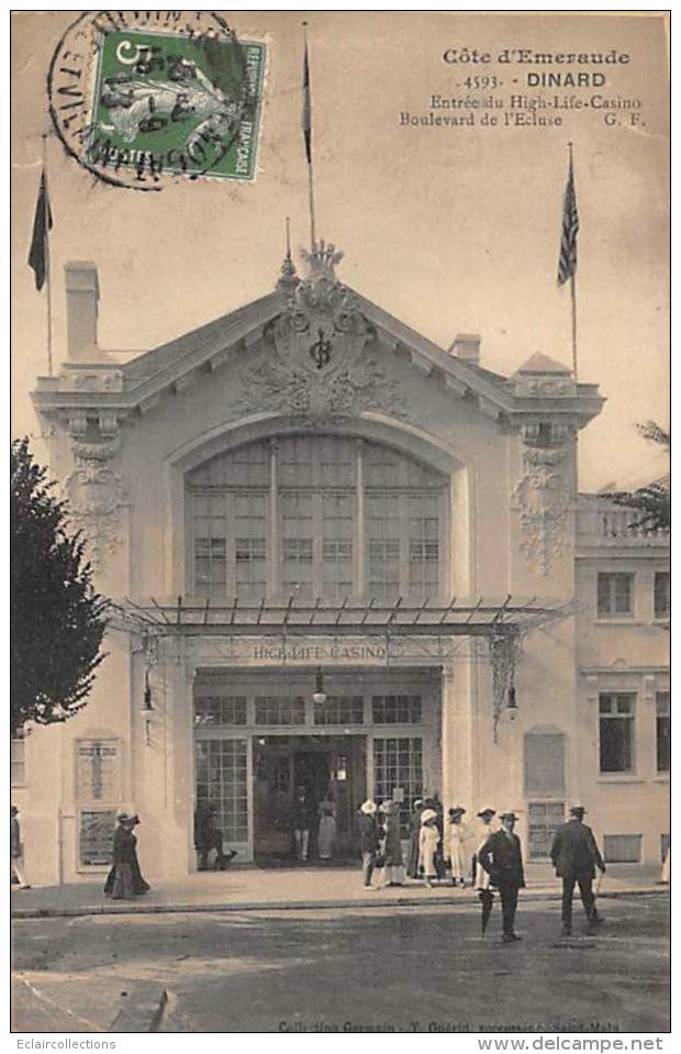 Dinard       35           Entrée Du Casino         (voir Scan) - Dinard