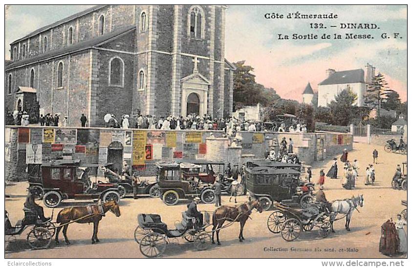 Dinard       35          La Sortie De Messe N°132         (voir Scan) - Dinard