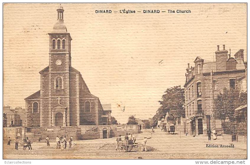 Dinard       35       Rue De L'Eglise..   Cantonniers    (voir Scan) - Dinard