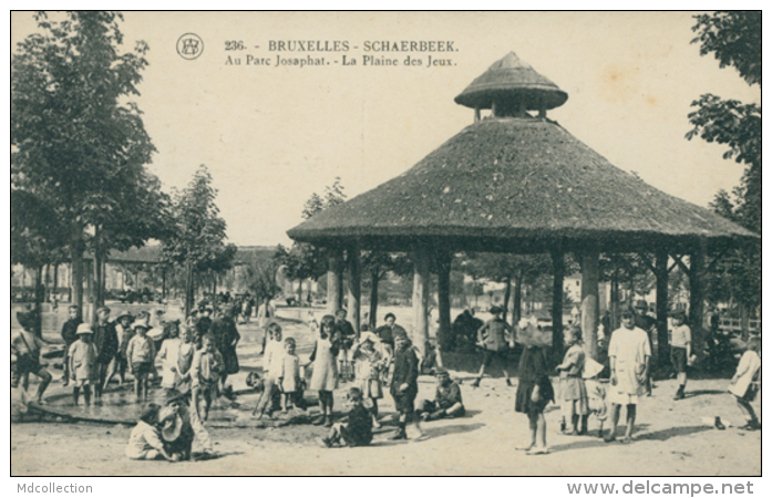 BE BRUXELLES  /  Schaerbeek  Au Parc Josaphat La Plaine Des Jeux / - Autres & Non Classés