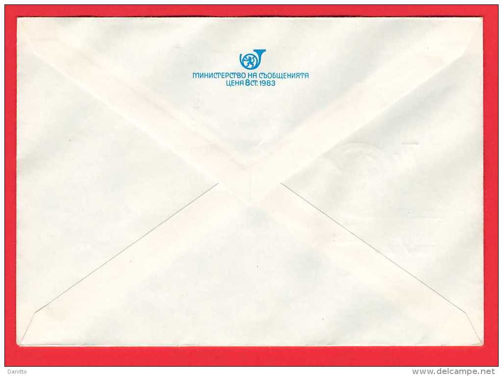 1983 - Bulgaria - 40 Years Of Brigade Work - Enveloppes