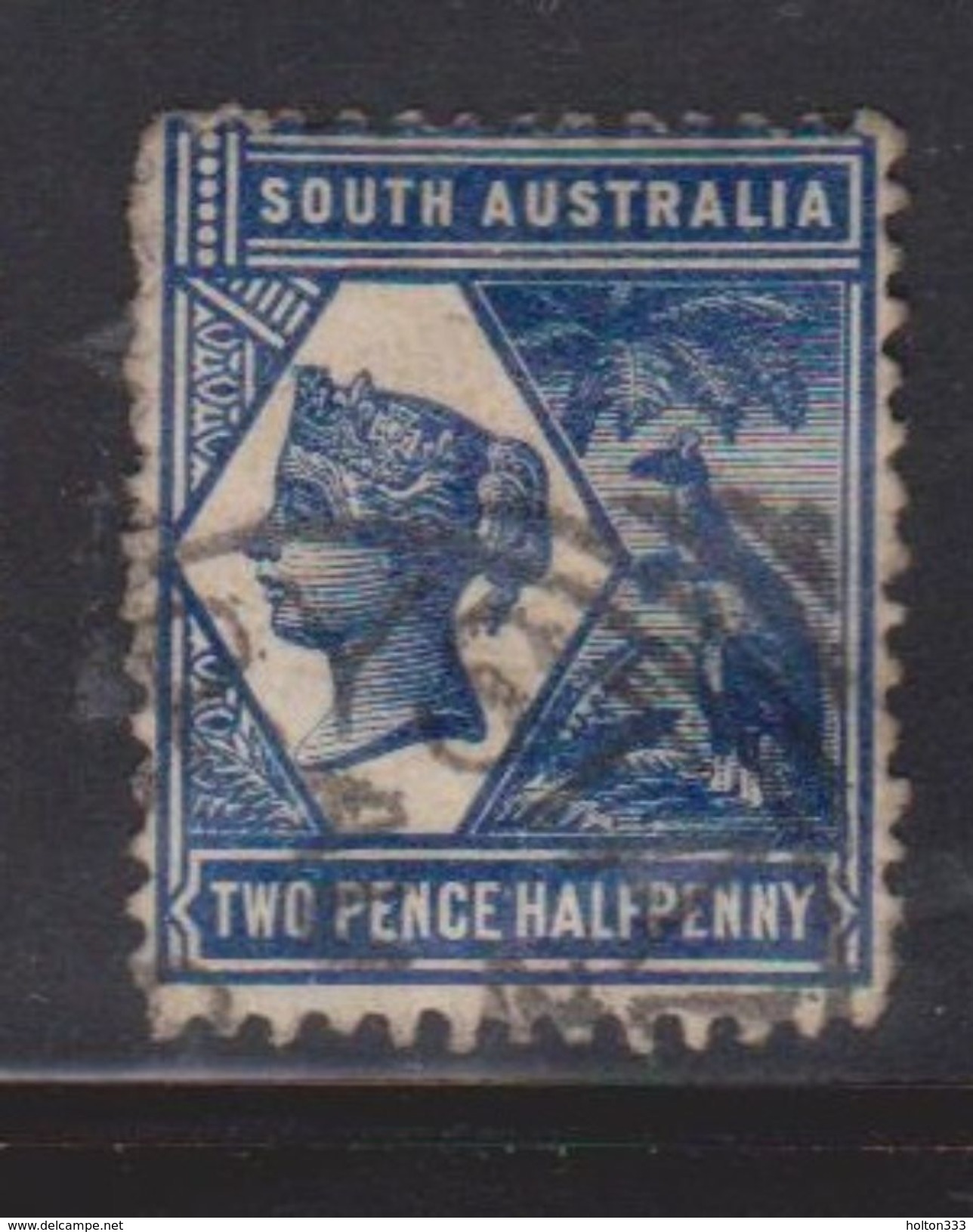 SOUTH AUSTRALIA Scott # 117 Used - Queen Victoria - Used Stamps