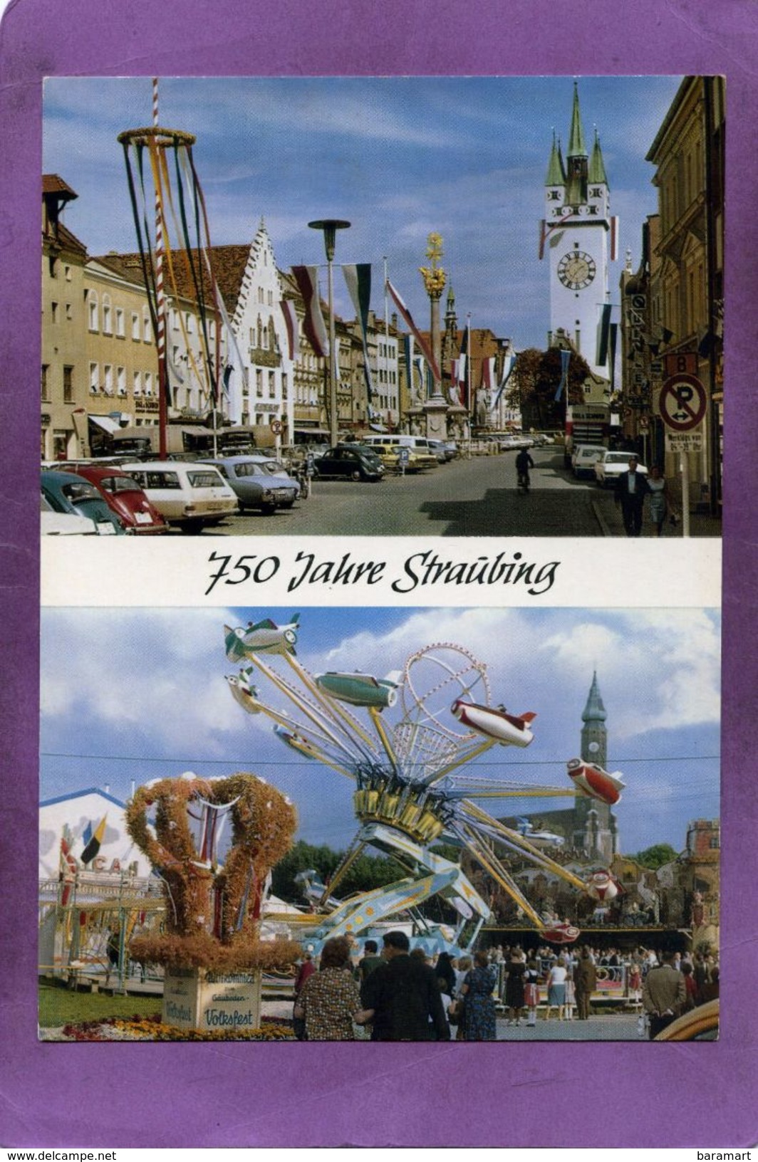 750 Jahre STRAUBING Stadtplatz U. Festwiese - Straubing