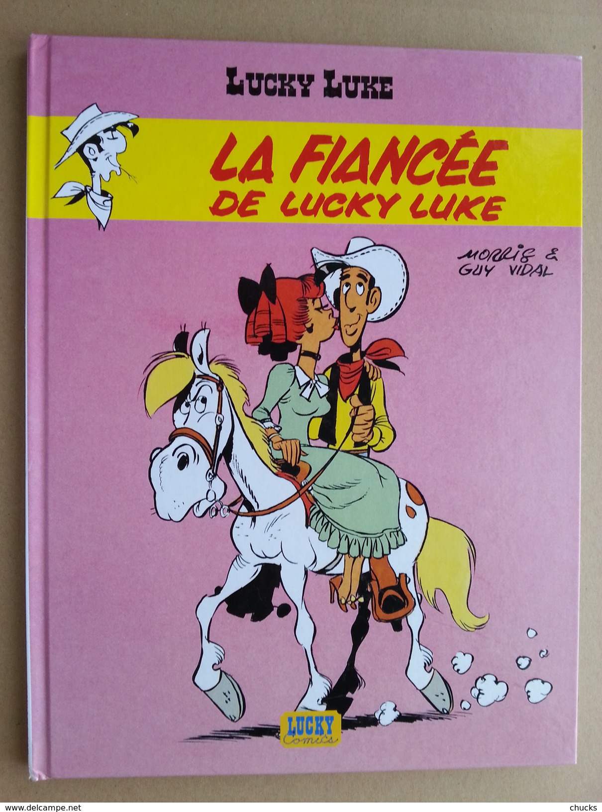 La Fiancée De Lucky Luke Morris BD Publicitaire Flamby - Lucky Luke