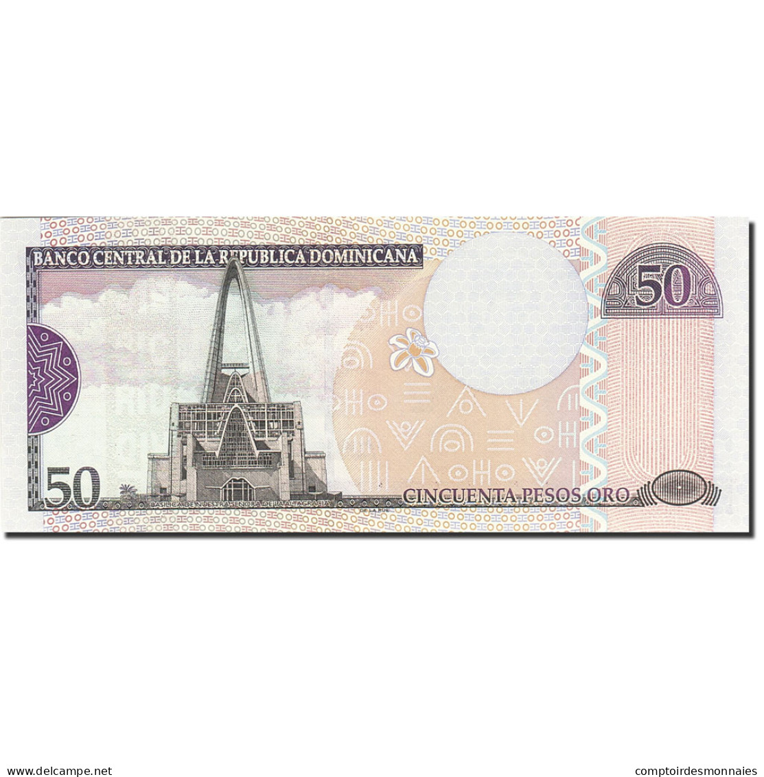 Billet, Dominican Republic, 50 Pesos Oro, 2001-2002, 2003, KM:170c, NEUF - Dominicaine