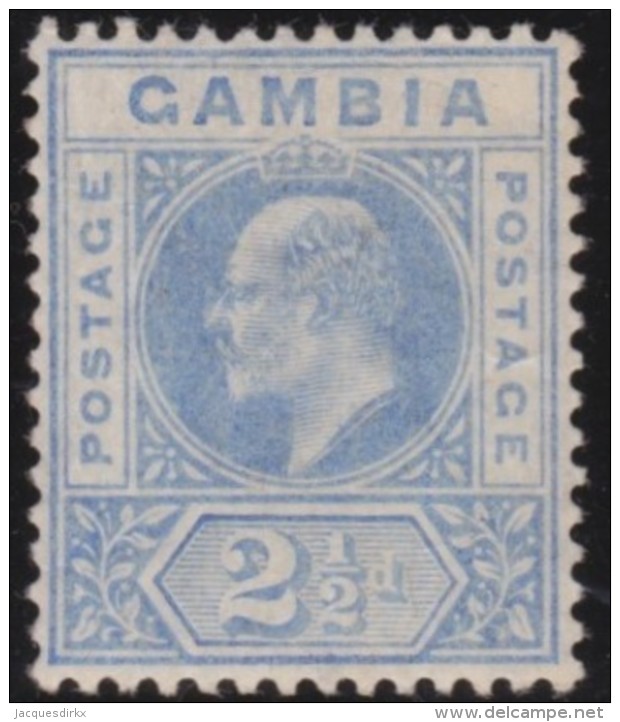 Gambia       .    SG     .     60      .      *    .     Ongebruikt   .    /  .      Mint-hinged - Gambia (...-1964)