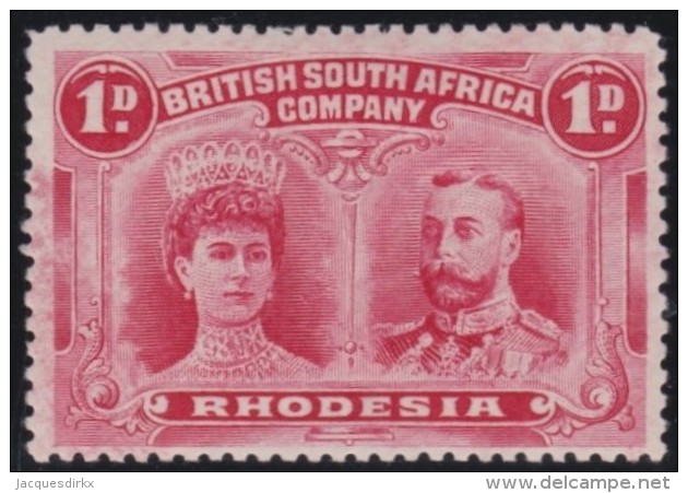 Rhodesia      .    SG     .    123     .      *    .     Ongebruikt   .    /  .      Mint-hinged - Zuid-Rhodesië (...-1964)