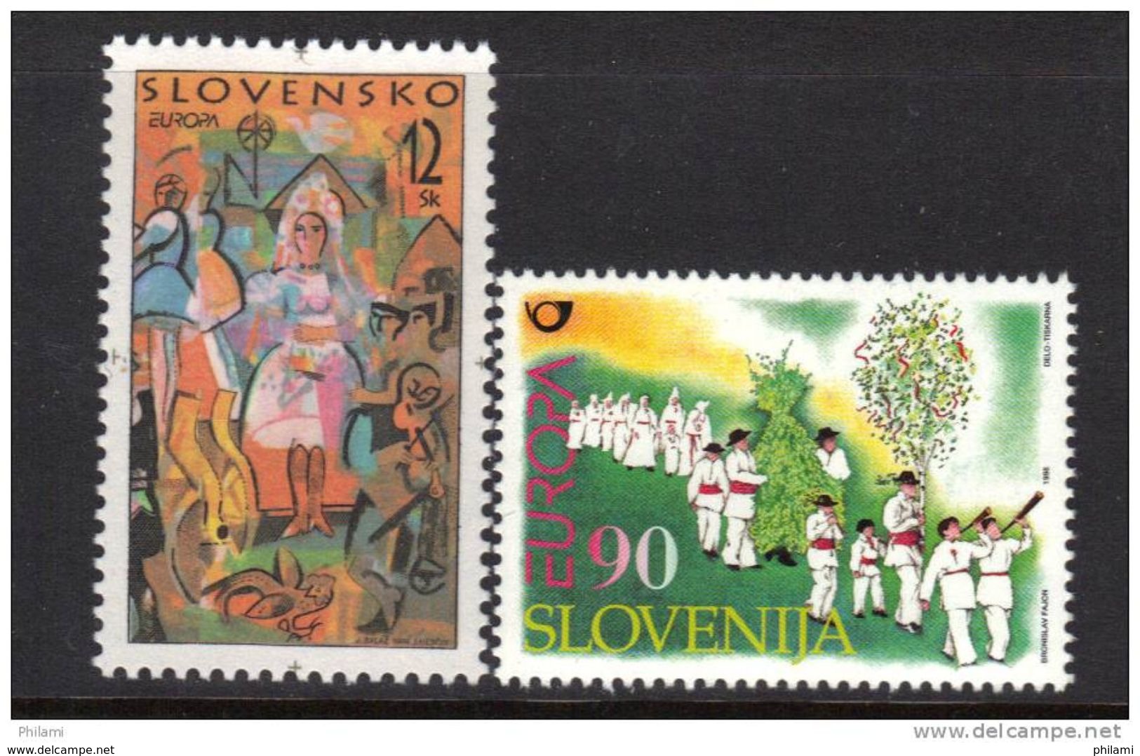 SLOVENIE EUROPA 1998 ** MNH. (3E239) - 1998