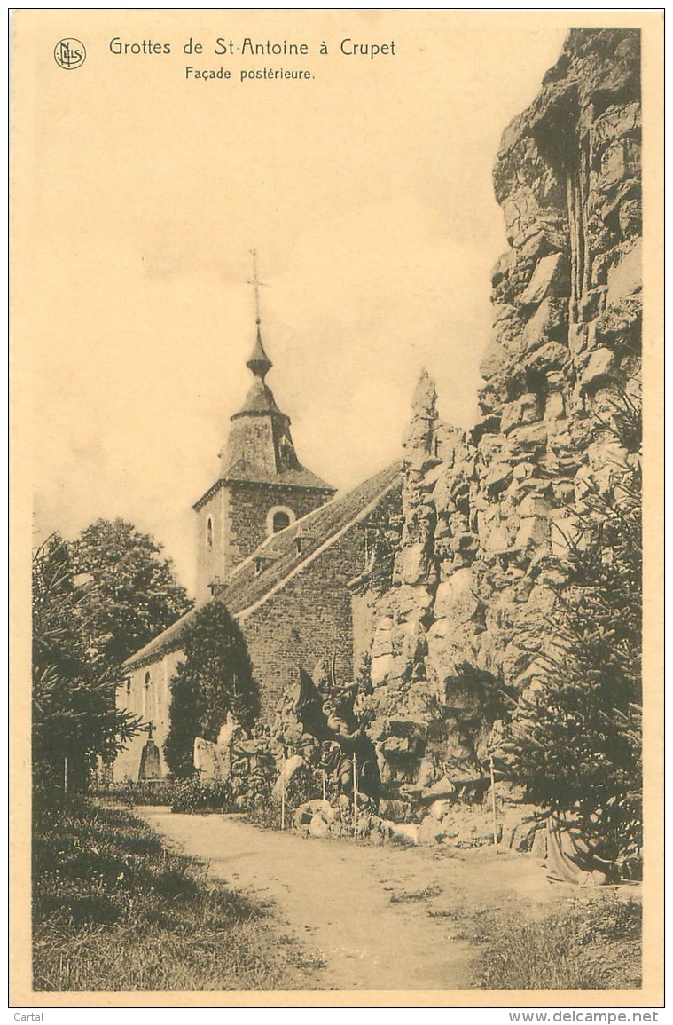 Grottes De St-Antoine à Crupet - Façade Postérieure - Assesse