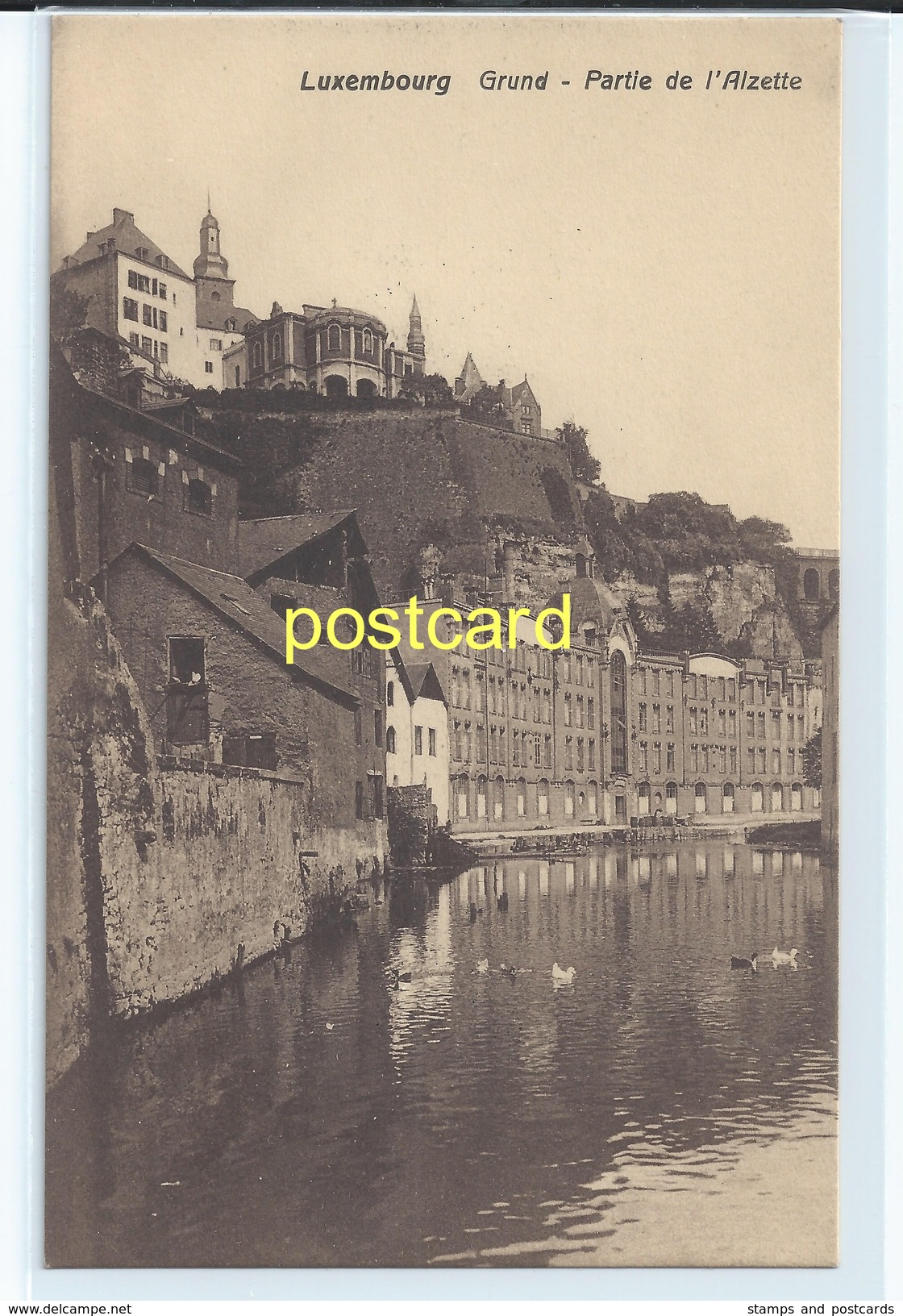 LUXEMBURG. OLD POSTCARD C.1910 # 67. - Luxemburg - Town