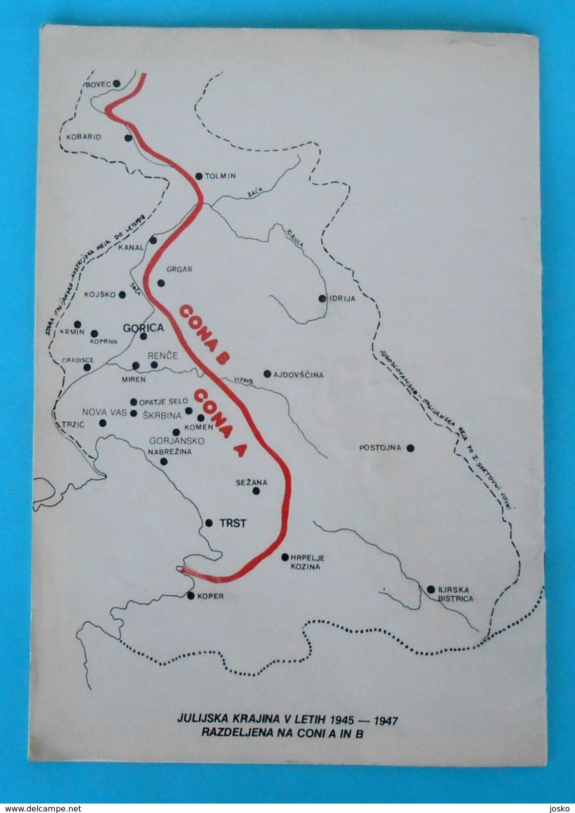 JUGOSLOVANSKI ODRED ZA SLOVENSKO PRIMORJE, TRST IN ISTRO 1945-1985 * Slovenia Italy Italia Yugoslavia partisans partisan