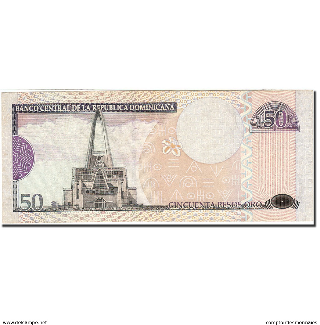 Billet, Dominican Republic, 50 Pesos Oro, 2001-2002, 2002, KM:170b, SUP - Dominicaine
