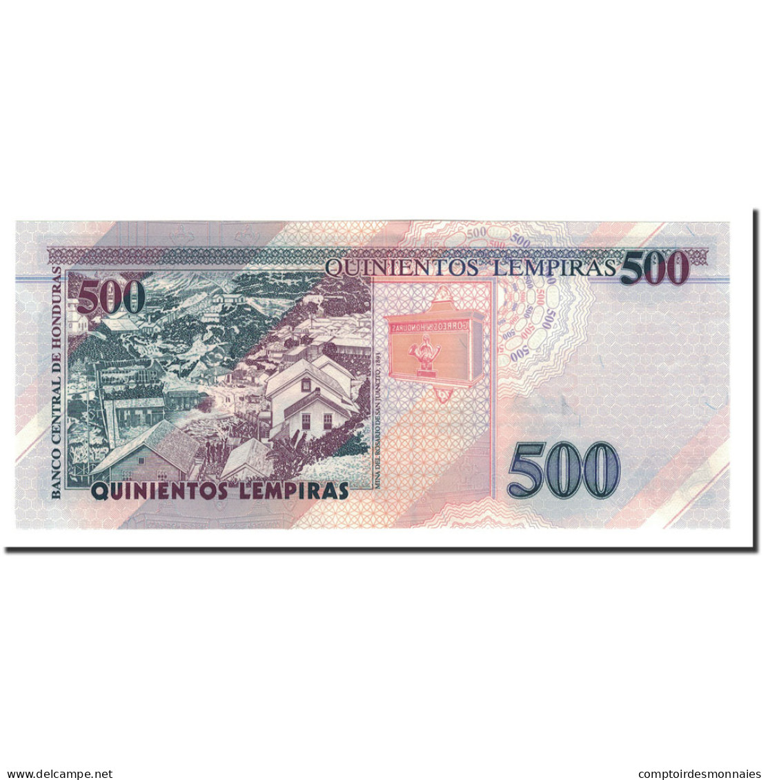 Billet, Honduras, 500 Lempiras, 1995-2010, 2010-05-06, KM:78g, NEUF - Honduras