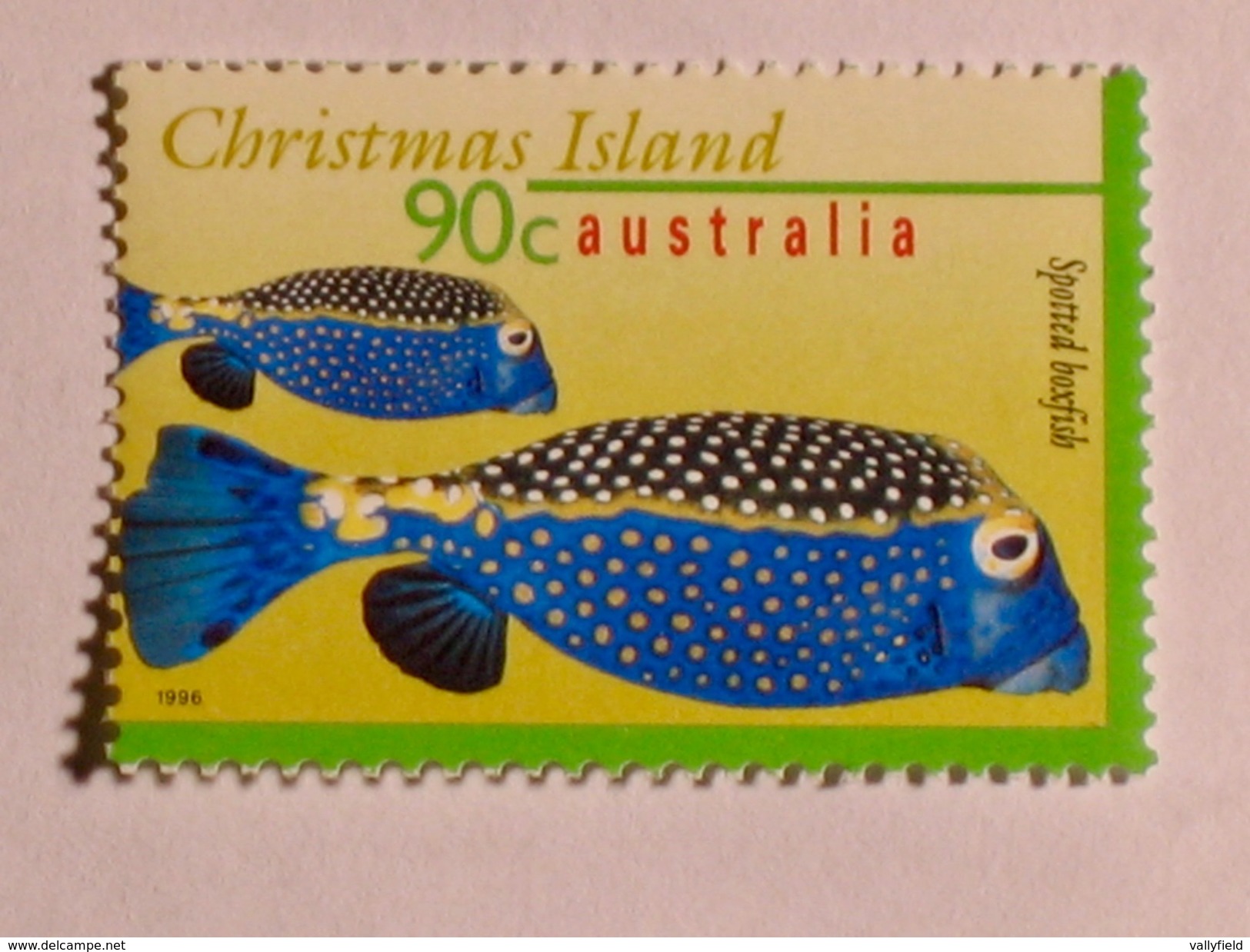 CHRISTMAS ISLAND  1996-97   LOT# 4  FISH - Christmas Island