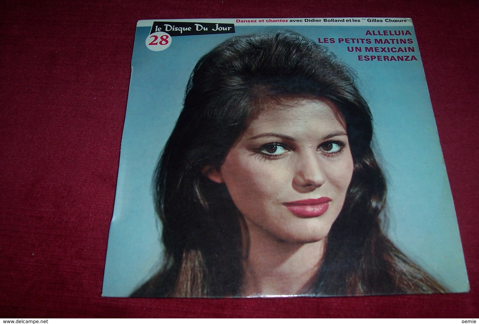 COLLECTION  DISQUE  DU  JOUR  VARIETES DES ANNEES 60 / DIDIER BOLAND  No 28 - Colecciones Completas