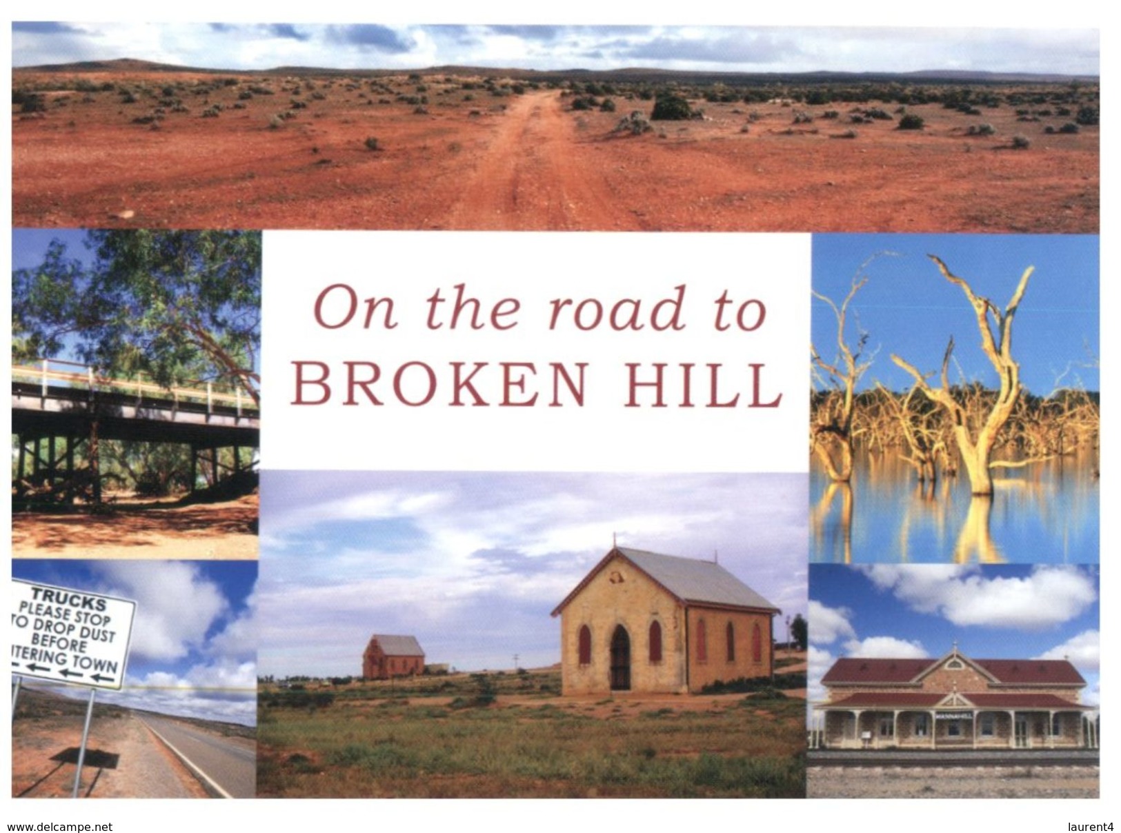 (988) Australia - Guide Dog Postcard  - Broken Hill - Broken Hill