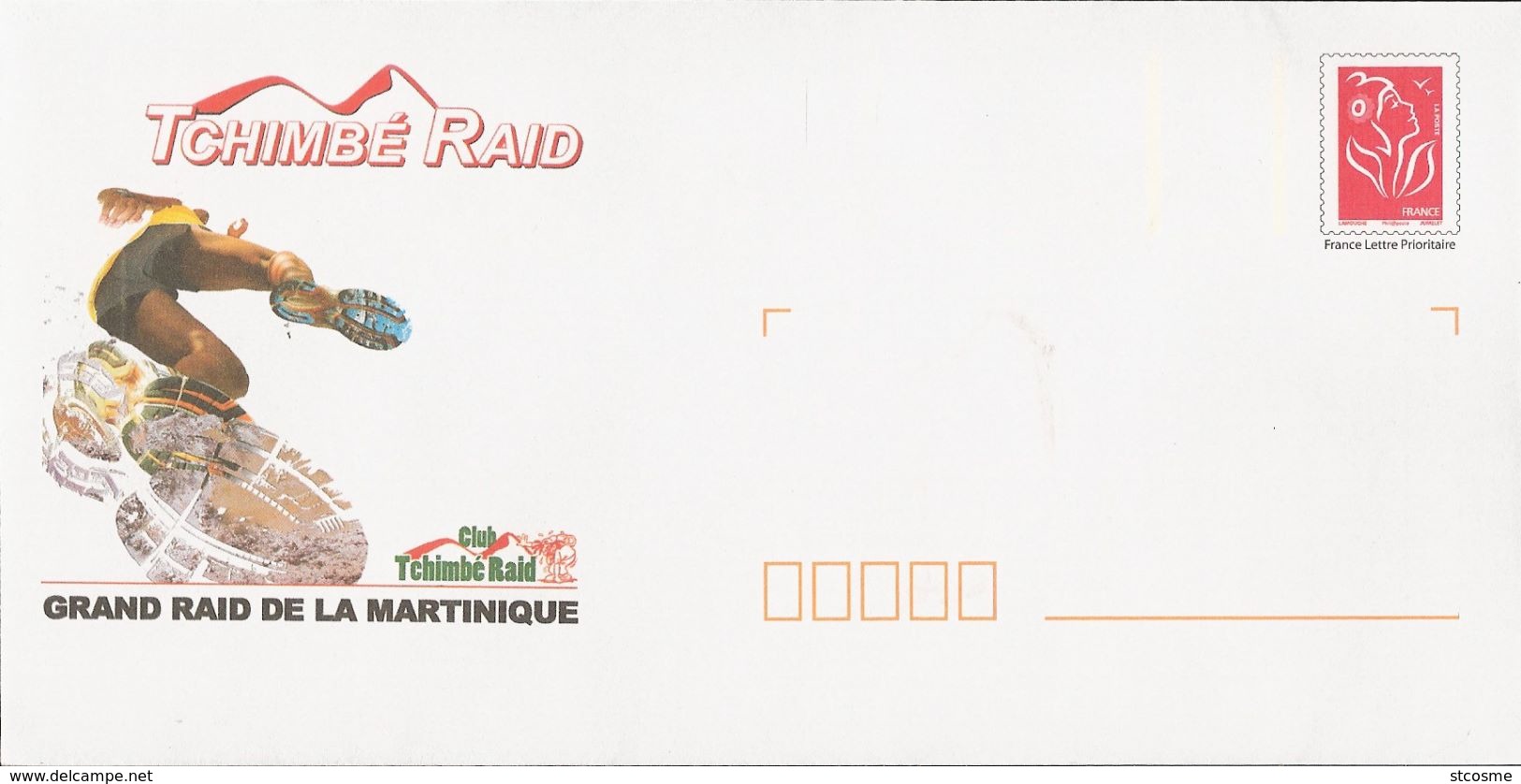Entier / Stationery / PSE - PAP Martinique - Tchimbé Raid (grand Raid De La Martinique) - Lamouche - Prêts-à-poster: Repiquages /Lamouche