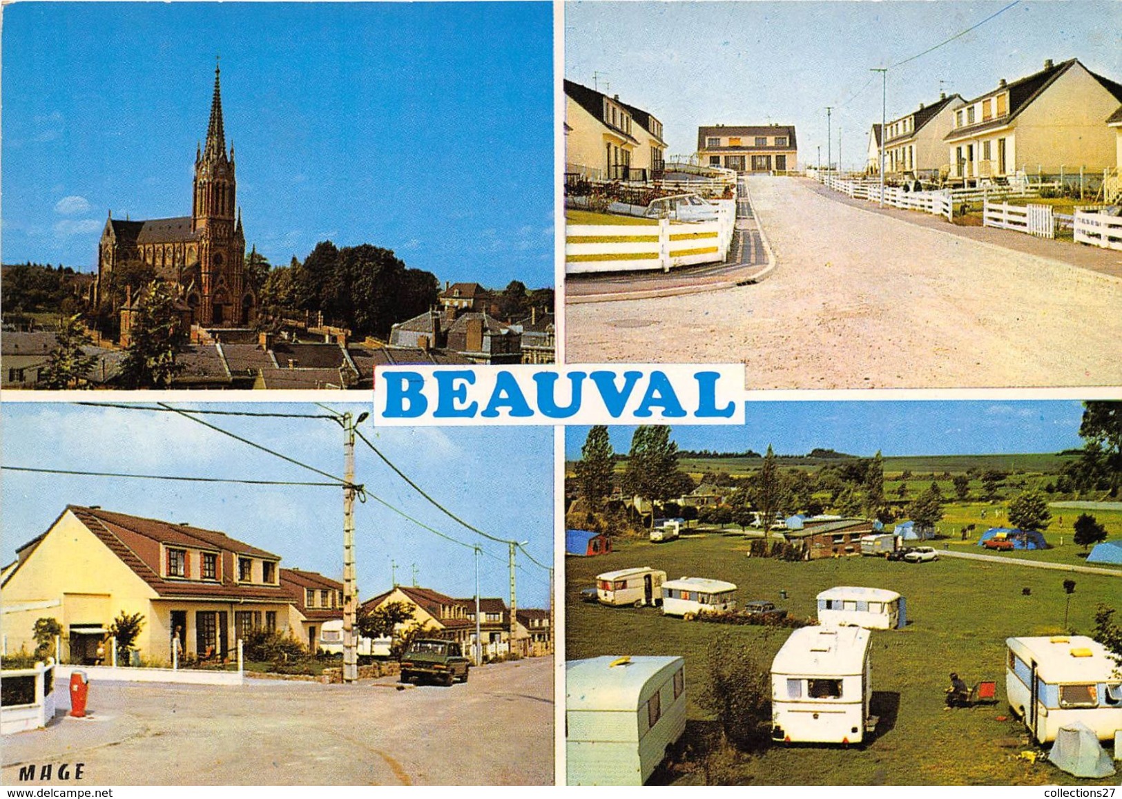 80-BEAUVAL- MULTIVUES - Beauval