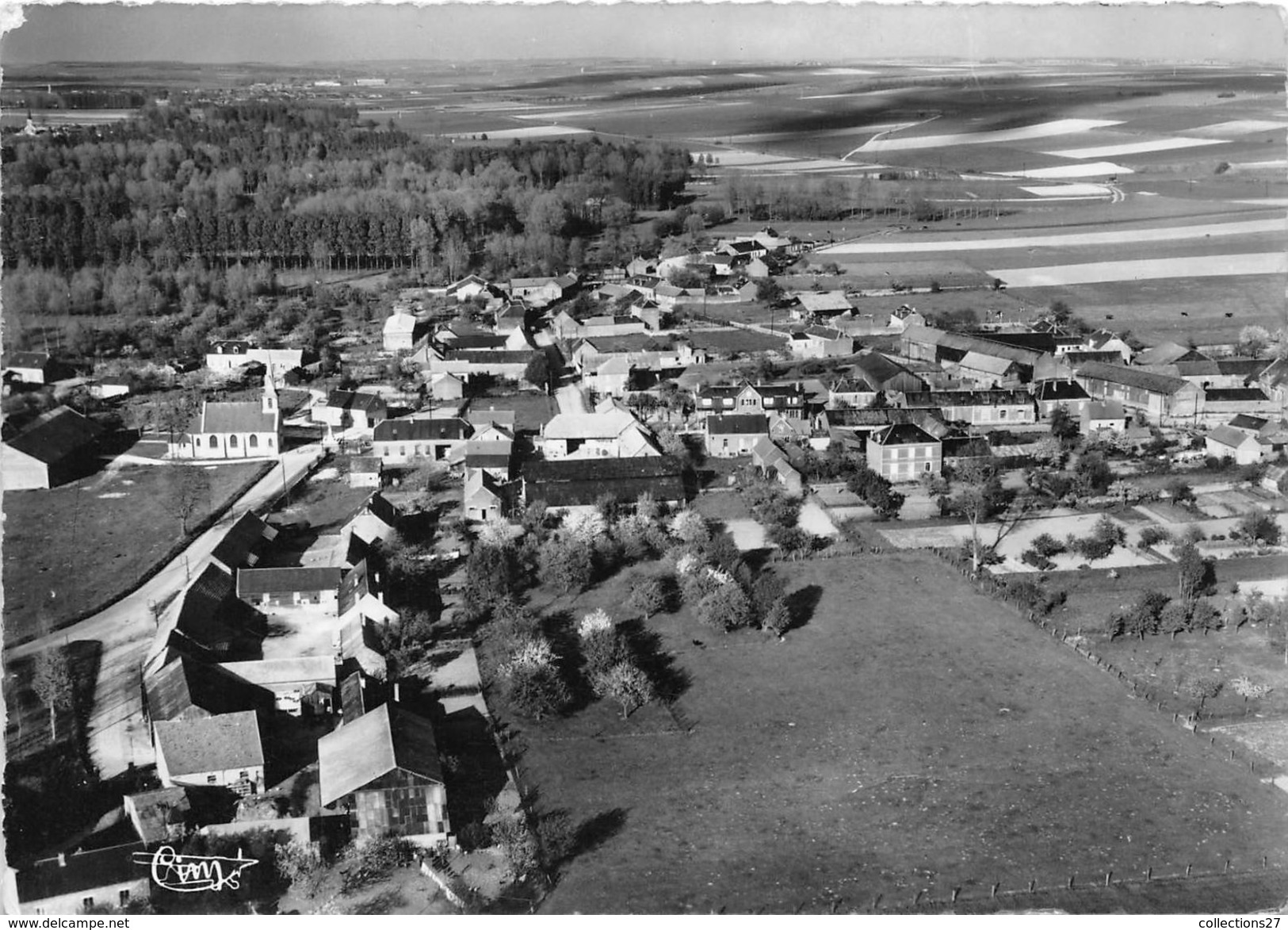 80-VILLE-SUR-ANCRE- VUE AERIENNE - Autres & Non Classés