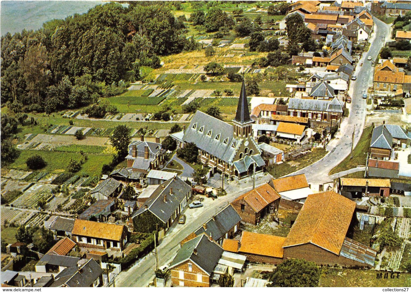 80-SAINT-CHRIST- VUE AERIENNE - Autres & Non Classés